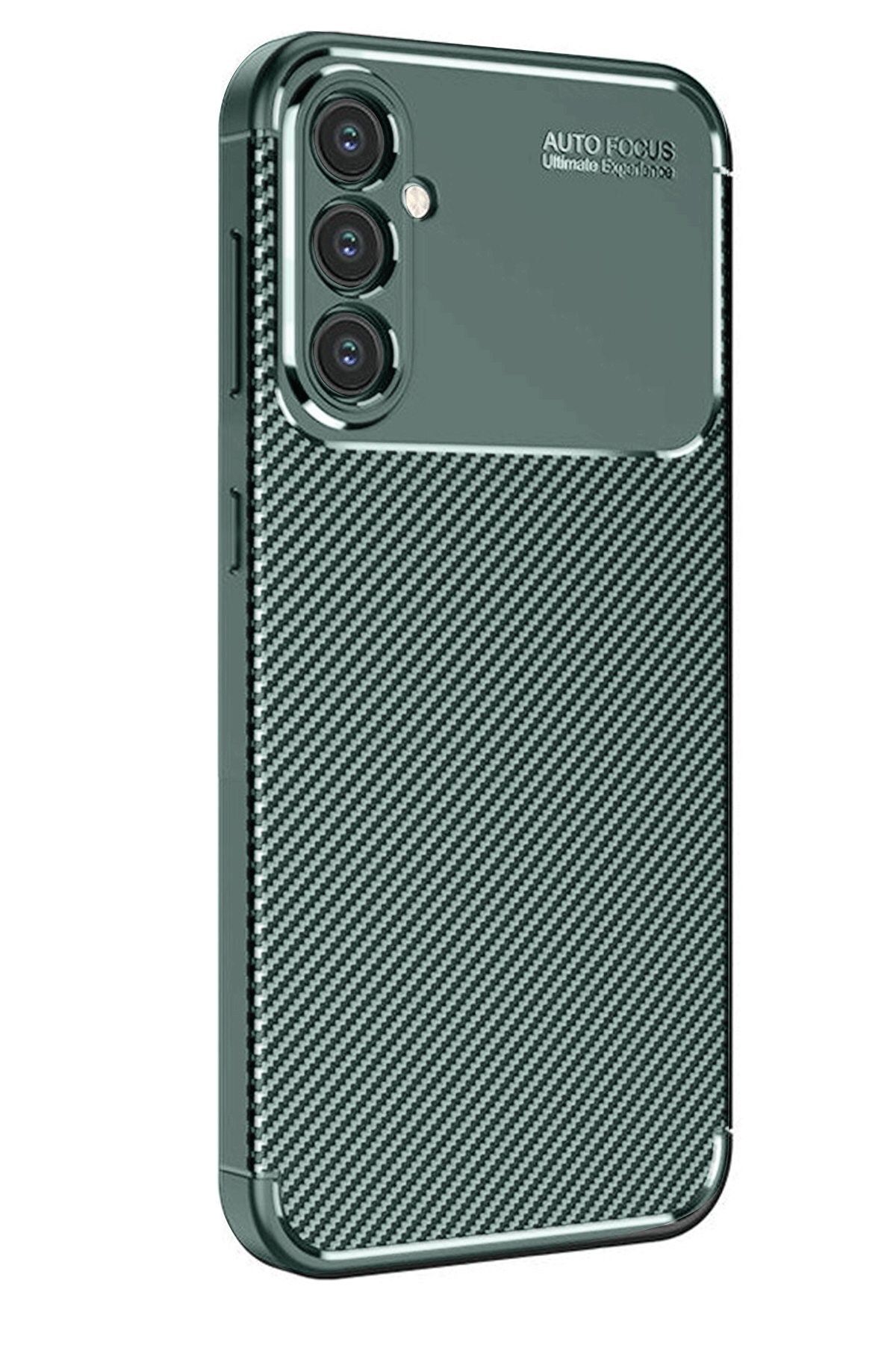 Bluetech FT Mobile Samsung Galaxy A56 Kılıf Auto Focus Karbon Kapak Ekran Koruyucu Hediyeli