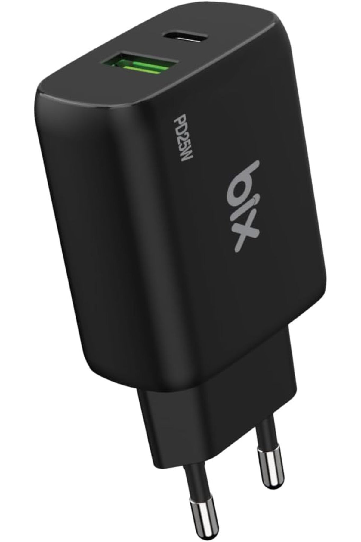 STOREMAX daiviolastore ZH-2U41T 25W PD 3.0 Type-C & USB-A Çift Bağlantı Noktalı Hızlı Şarj Adaptörü
