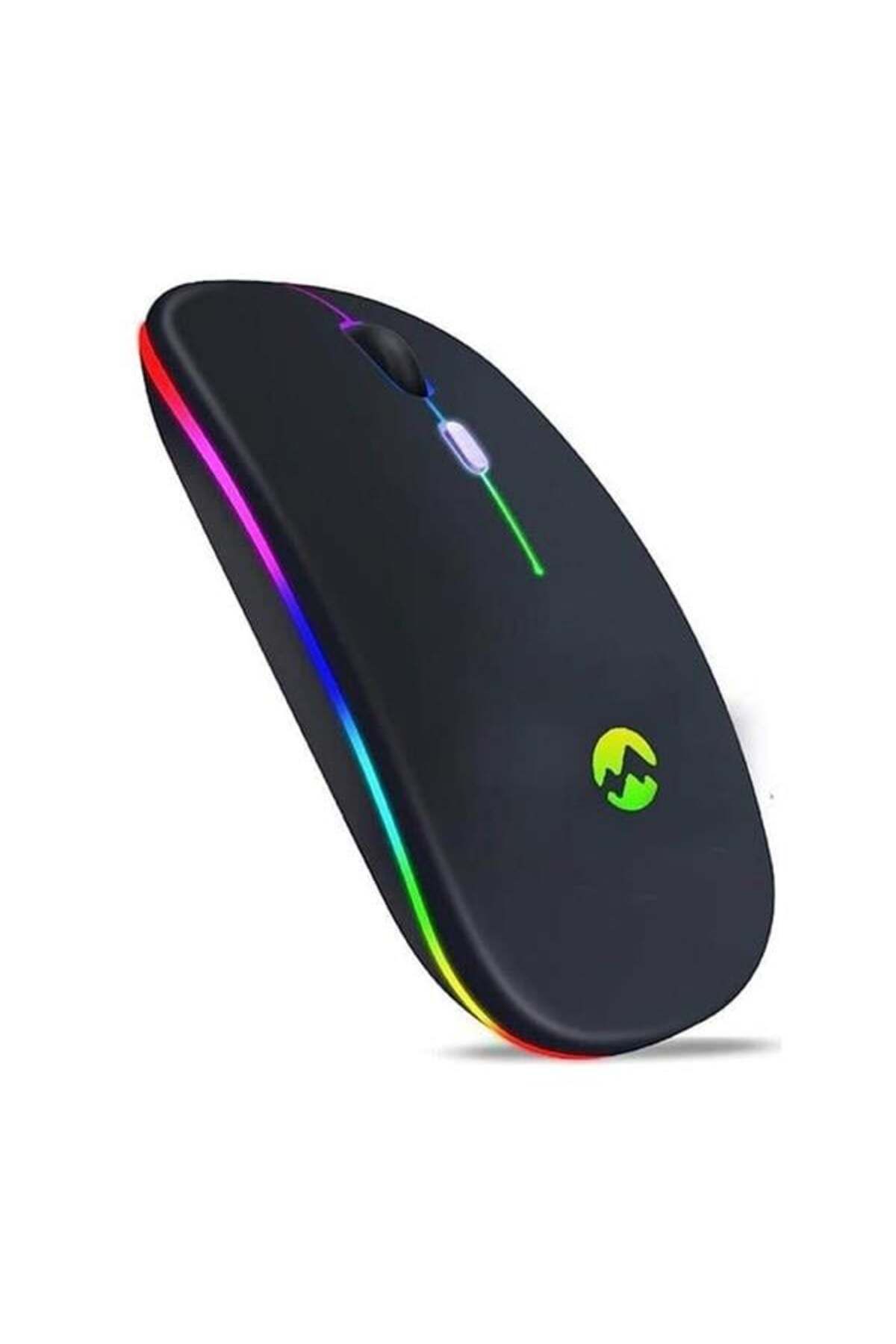 robotrend Sm-Bt11 Usb Siyah 2 In 1 Bluetooth 2.4Ghz Şarj Edilebilir Kablosuz Mouse