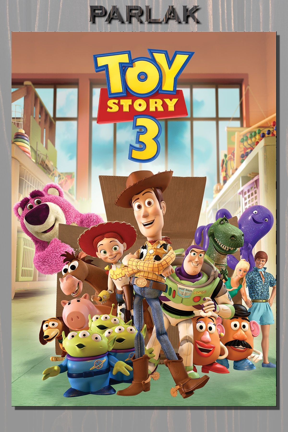 CALLWOOD Toy Story, Oyuncak Hikayesi Çerçevesiz Film Tablo,Poster - Duvar Kağıdı Yüksek Kaliteli Baskı