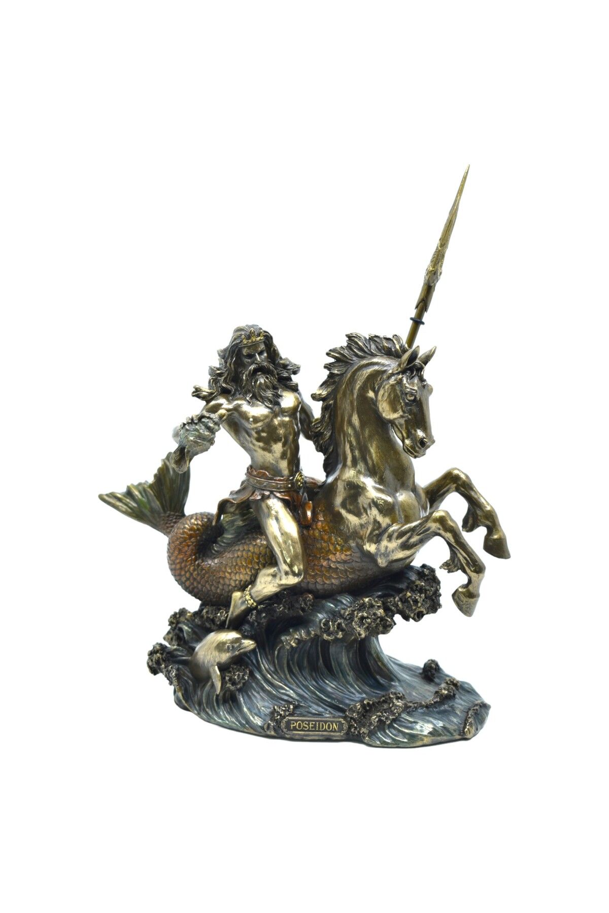 AYDINARTSHOP Veronese Poseidon Heykeli – Denizler Tanrısı Figürü