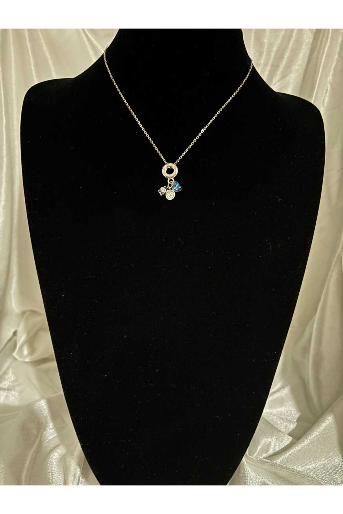BEBA ACCESSORİES Charm Çelik Kolye