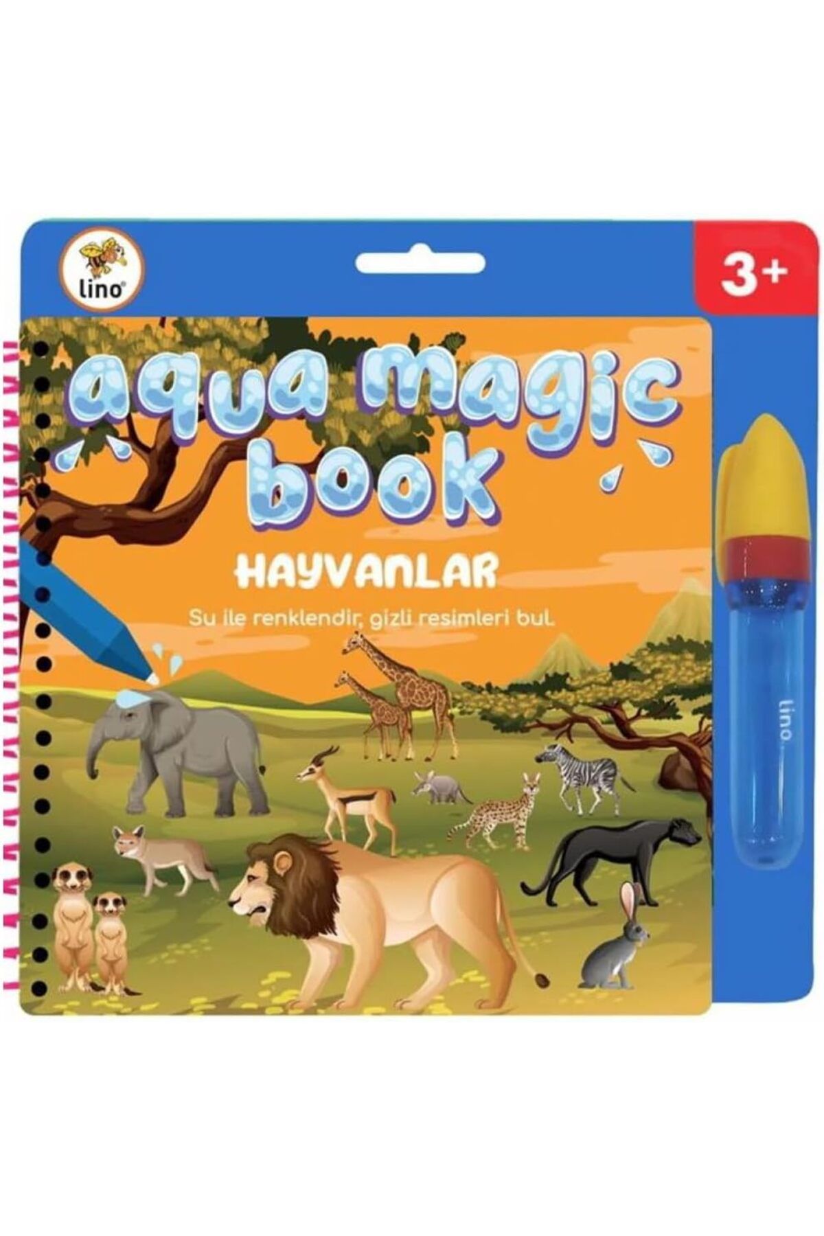STOREMAX htpshopmx Aqua Magic Book Hayvanlar (Sihirli Boyama Kitabı) str http 1092444