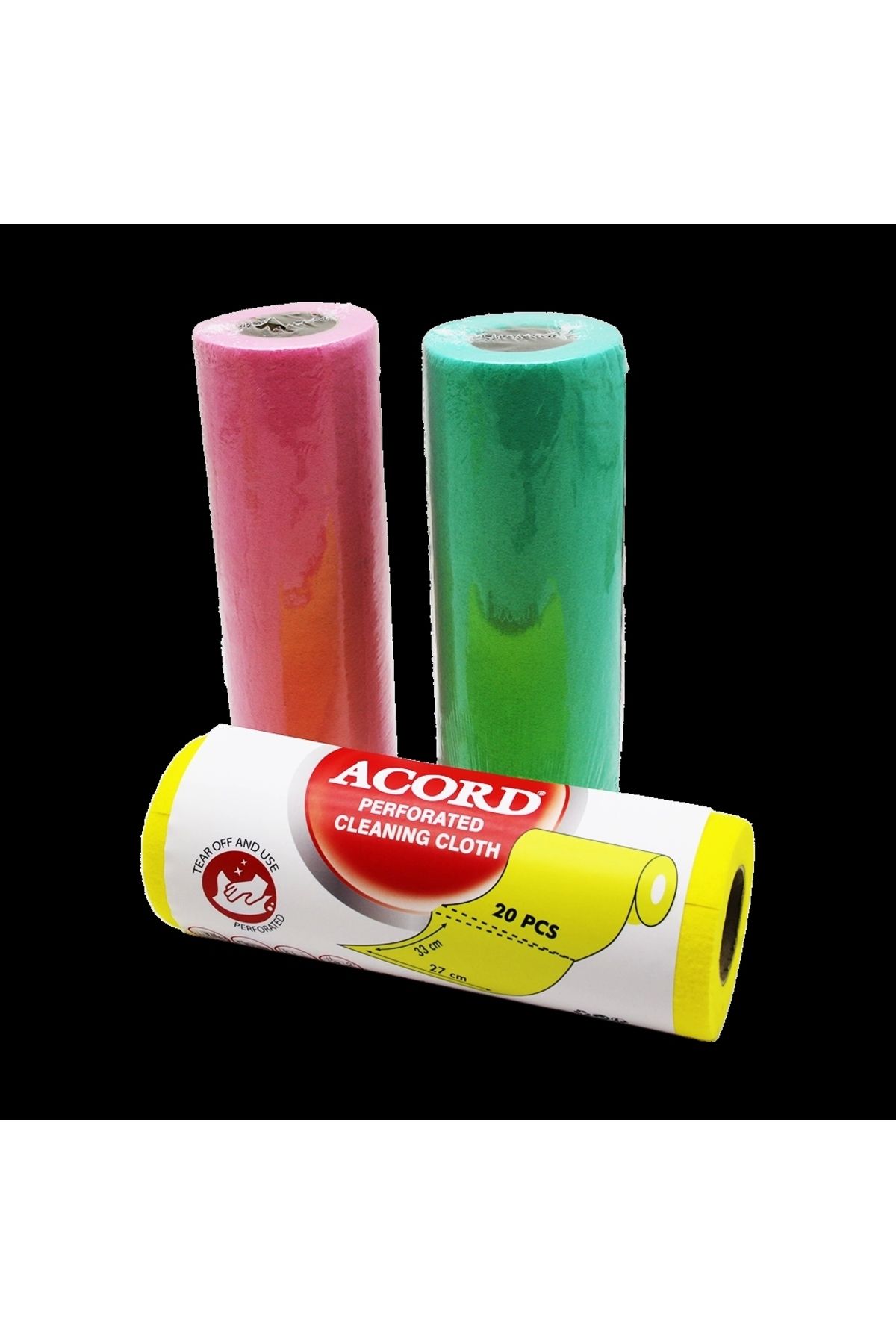 HayMed Acord Softtex-415 Rulo Perforated Sarı Bez 20 Parça (4172)