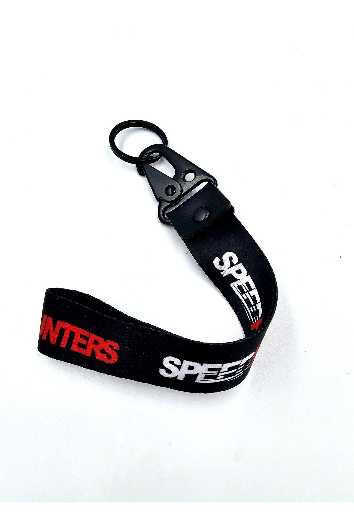 BsElektronik Metal ve Bez Aksesuarlı SpeedHunters Tasarımlı Anahtarlık 1.Sınıf Malzeme