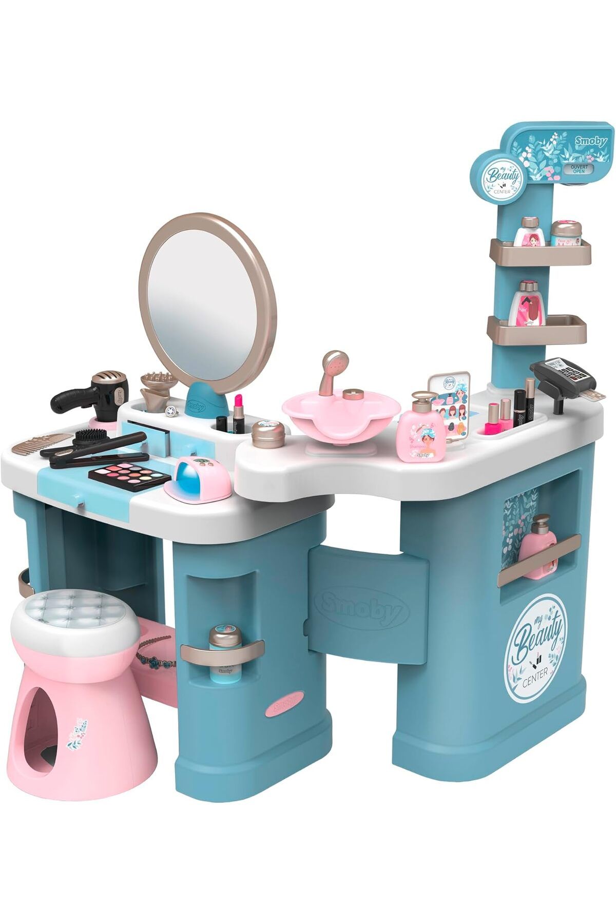 STOREMAX htpshopmx 320240, My Beauty Güzellik Merkezi Kuaför Oyun Seti, Aksesuarlı, My Beauty Hairdresser