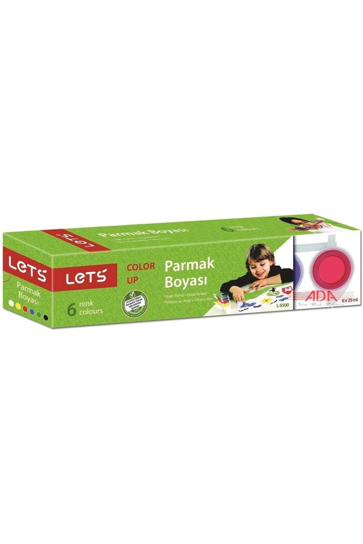 STOREMAX bystoreby L-5500 Parmak Boyası, 6 Renk NewDesing 646268