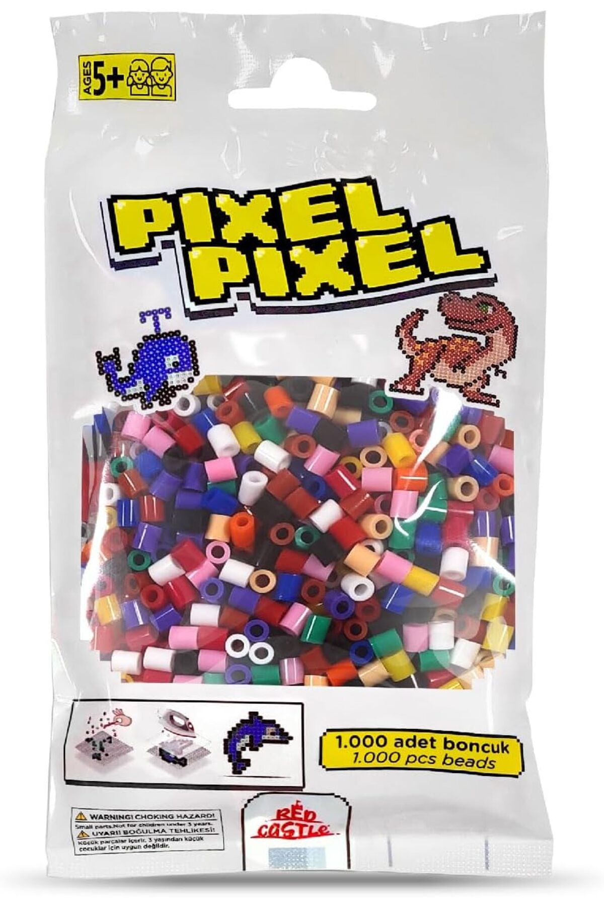 STOREMAX daliashops Castle 1000 Adet Midi Boncuk-karışık 32 Renk-mıx Actıvıty Beads (1000 PCS) Star Col