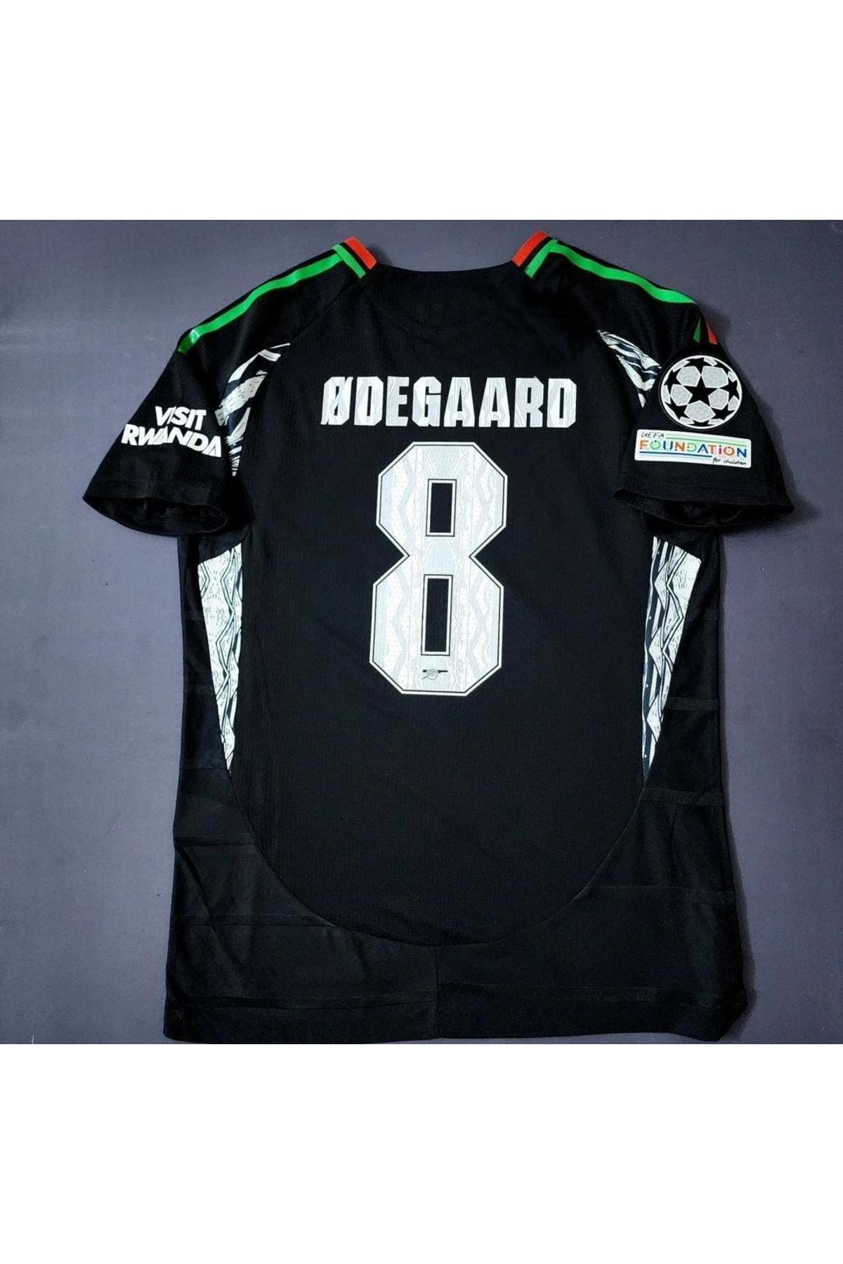 feriköy A.R.S.E.N.A.L. 2024-25 MARTİN ODEGAARD DEPLASMAN FORMASI (BLACK )
