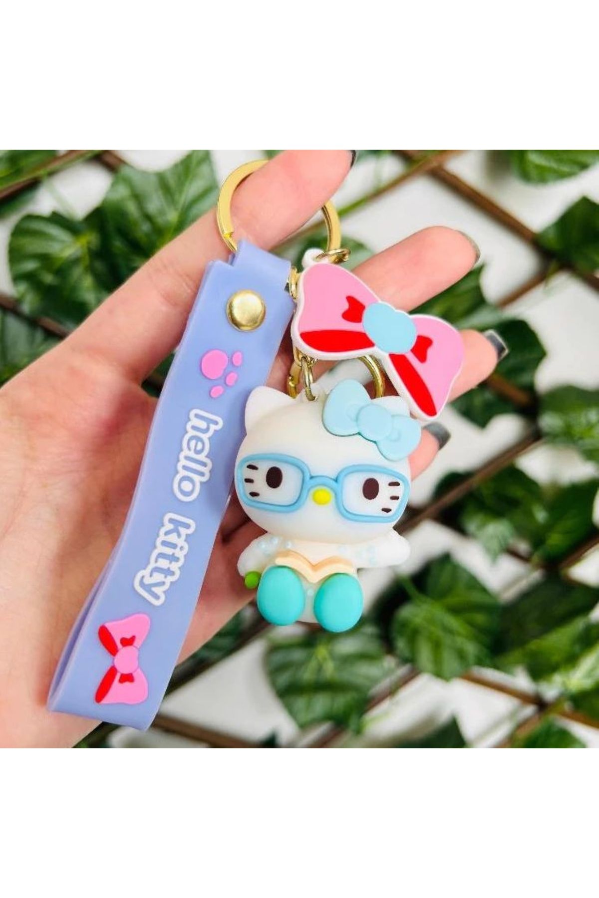 İD ACCESSORİES Hello Kitty Anahtarlık (Büyük boy)