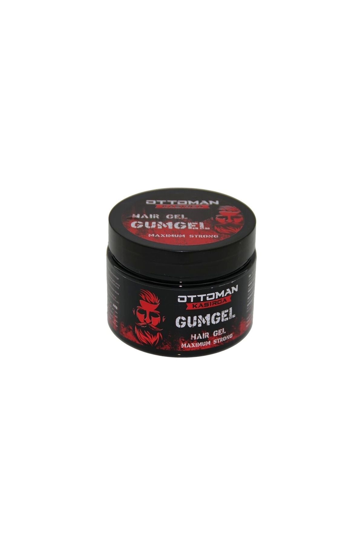 HayMed Ottoman Kasırga 350ml Gumgel Siyah - Kırmızı Maxımum Strong Saç Jölesi (4172)