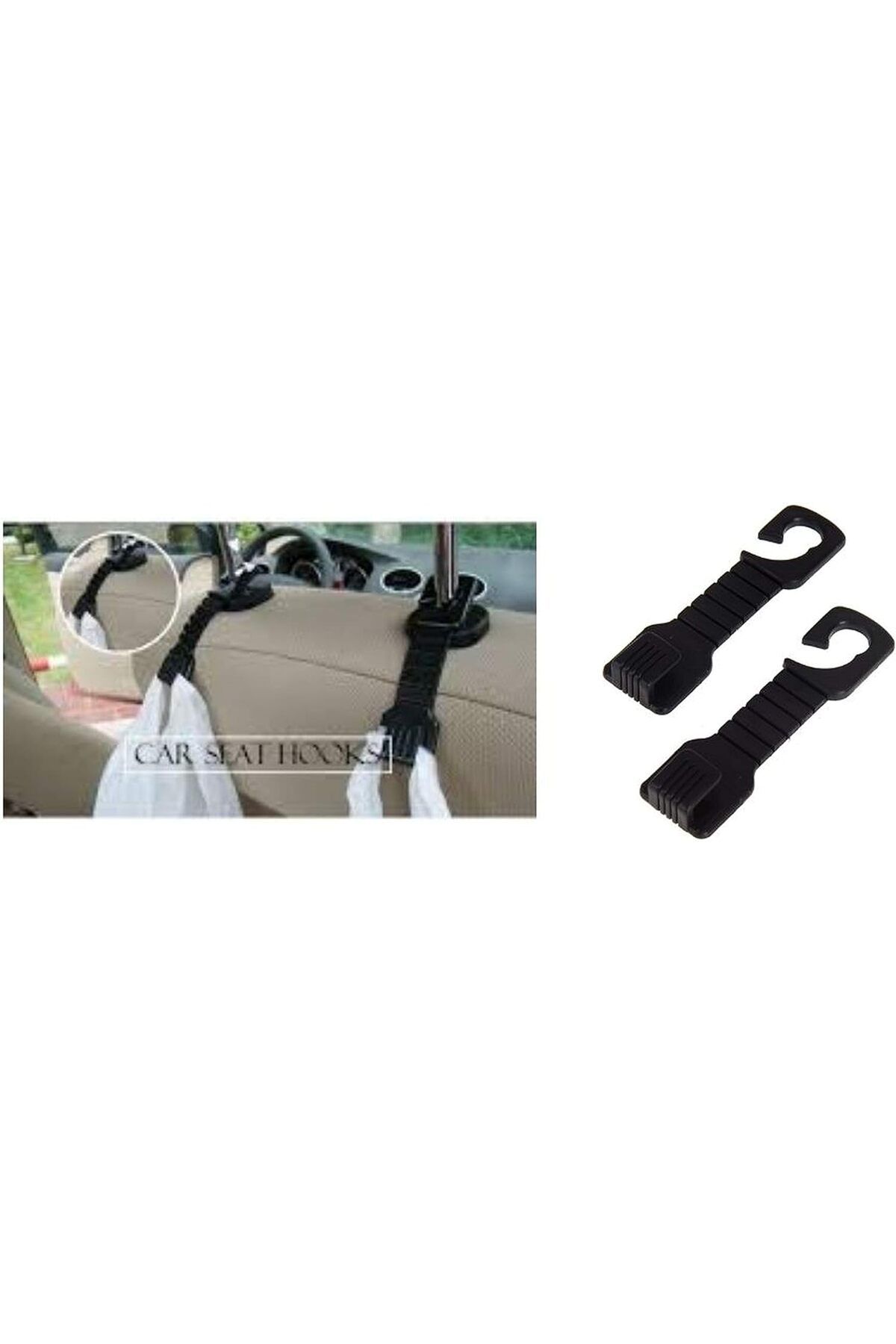 ÇAĞUR KDROGLU Arac Koltuk Arkası Esya Askısı 2 Li Set YENİ 1109945