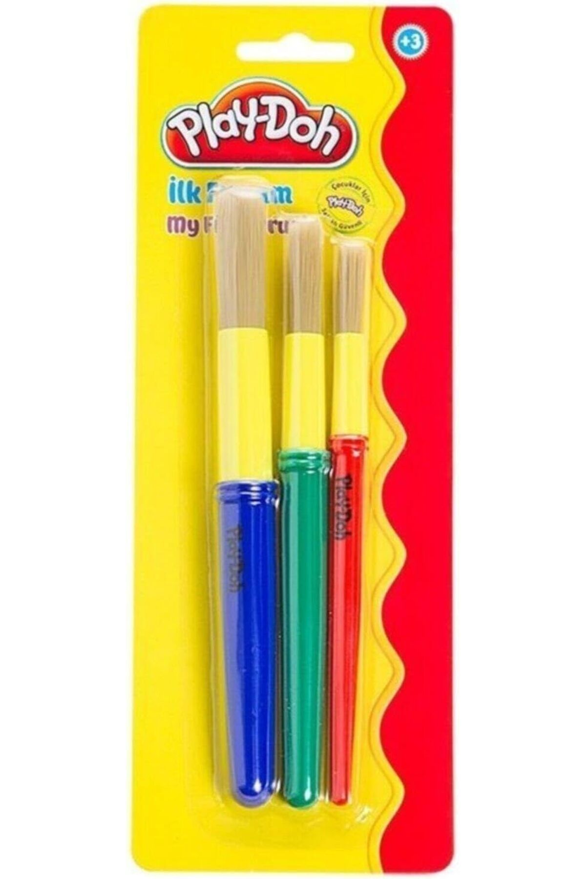 STOREMAX daliashops Doh-Play-doh Ilk Fırçam 3`lü Fırça Seti (NoColor-3dc39212) Star Collection 542167