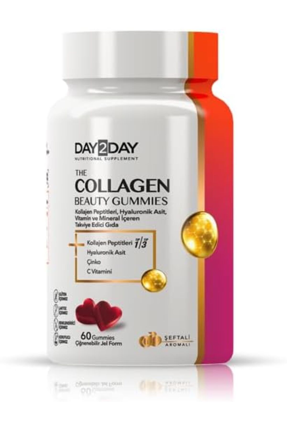 KDROĞLU KDROGLU The Collagen Beauty Gummies Çiğnenebilir, Jel Form New Desing 1109836