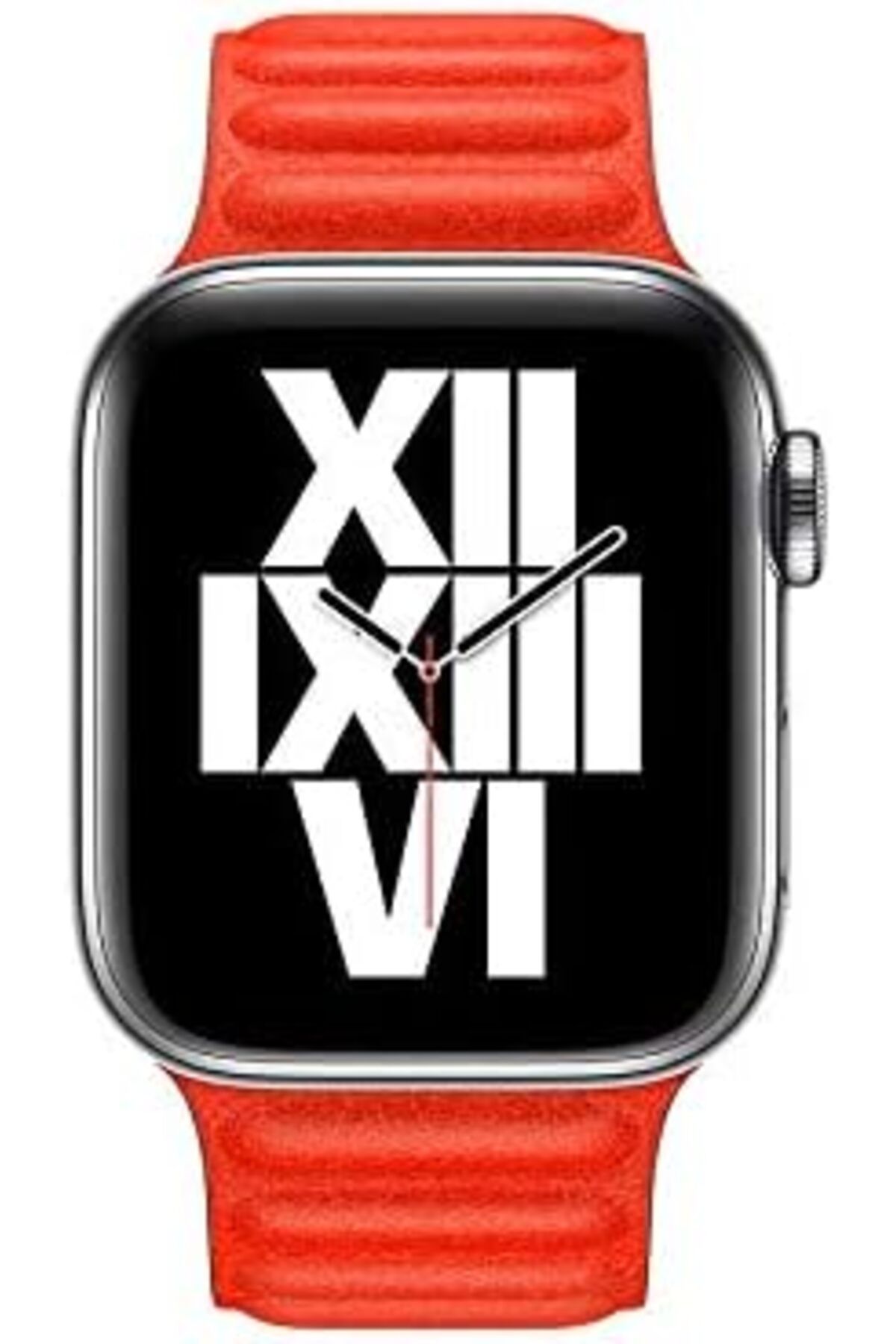 KDROĞLU KDROGLU İle Uyumlu Watch 44mm KRD-34 Deri Kordon Kırmızı New Desing 1109836