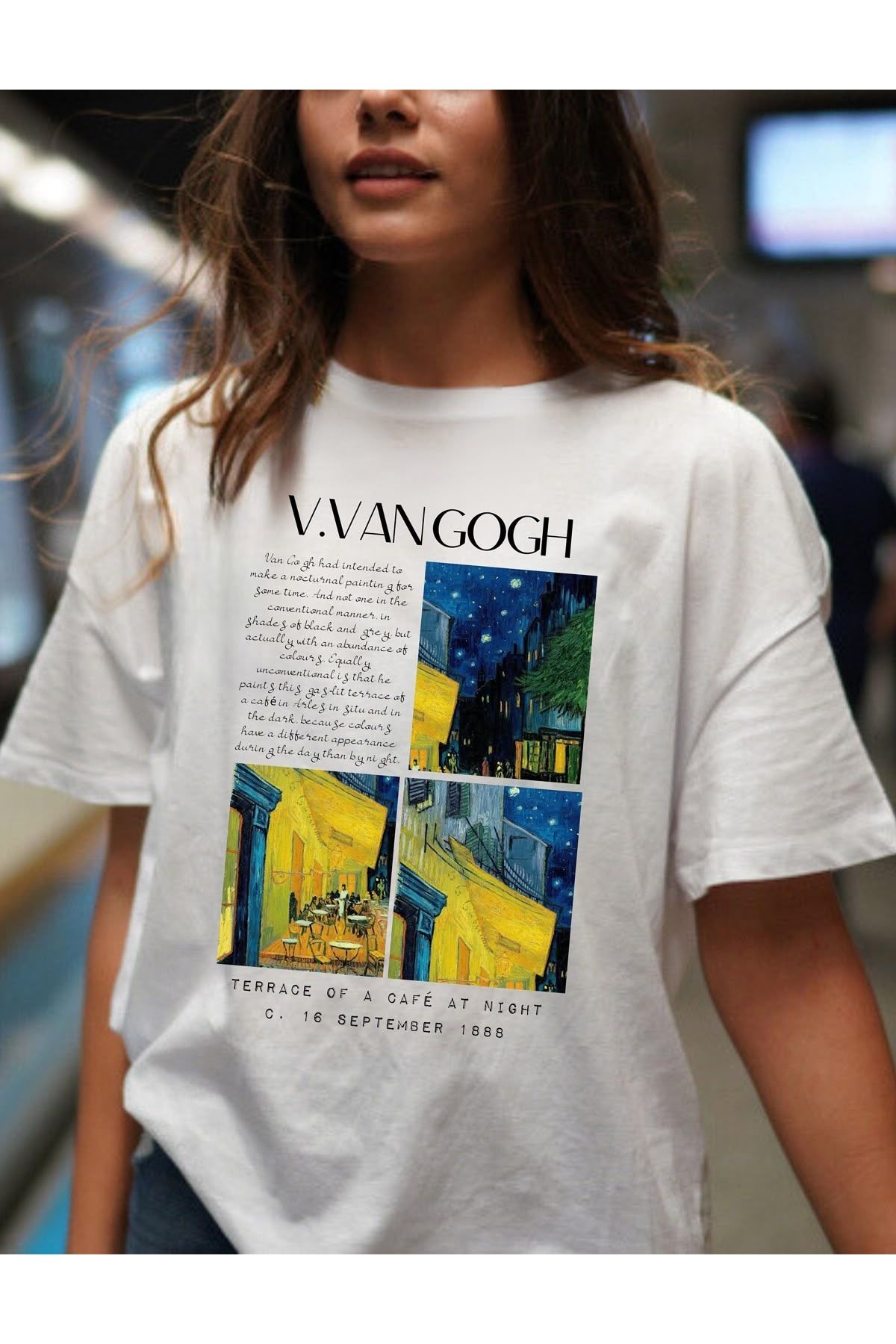 sole stories Oversize Kesim Kısa Kollu Baskılı T-shirt