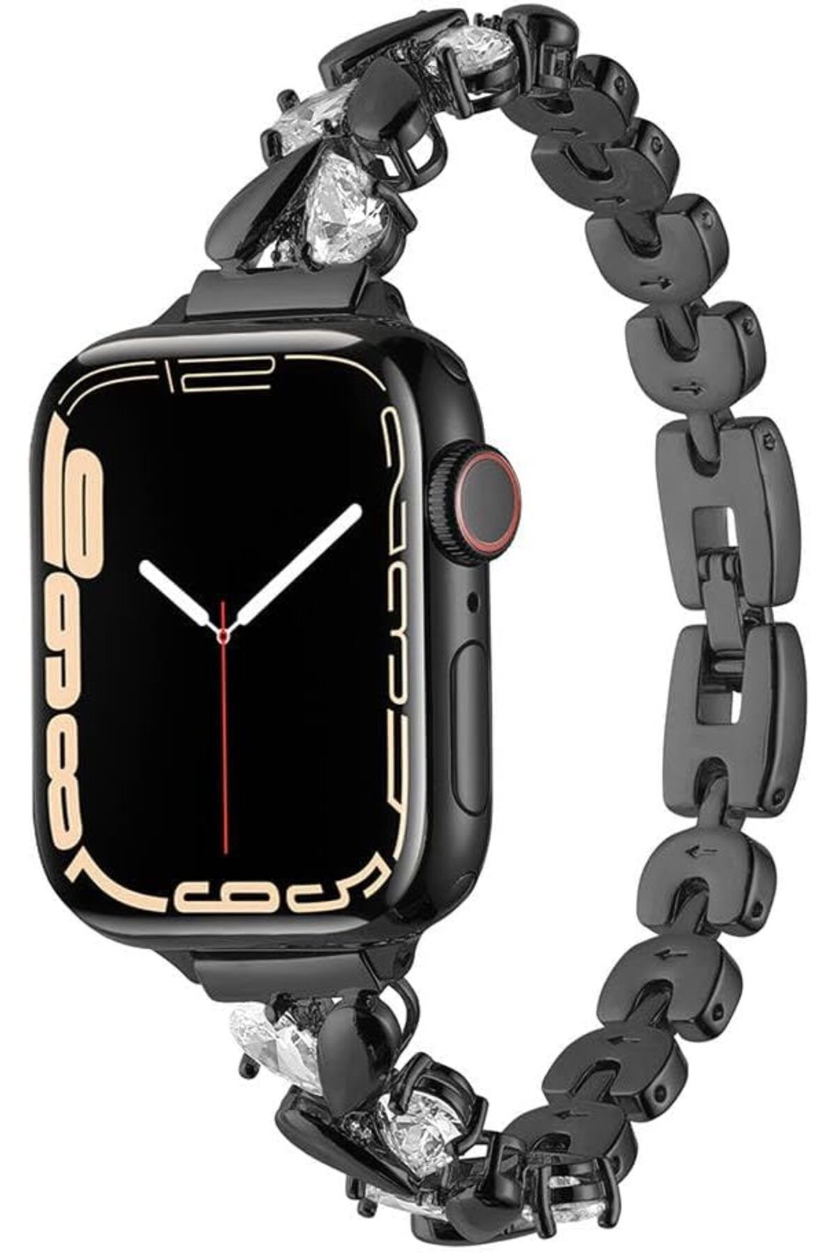 DERİK dsr İle Uyumlu Watch 42mm KRD-103 Metal Kordon Siyah hrn 1122015