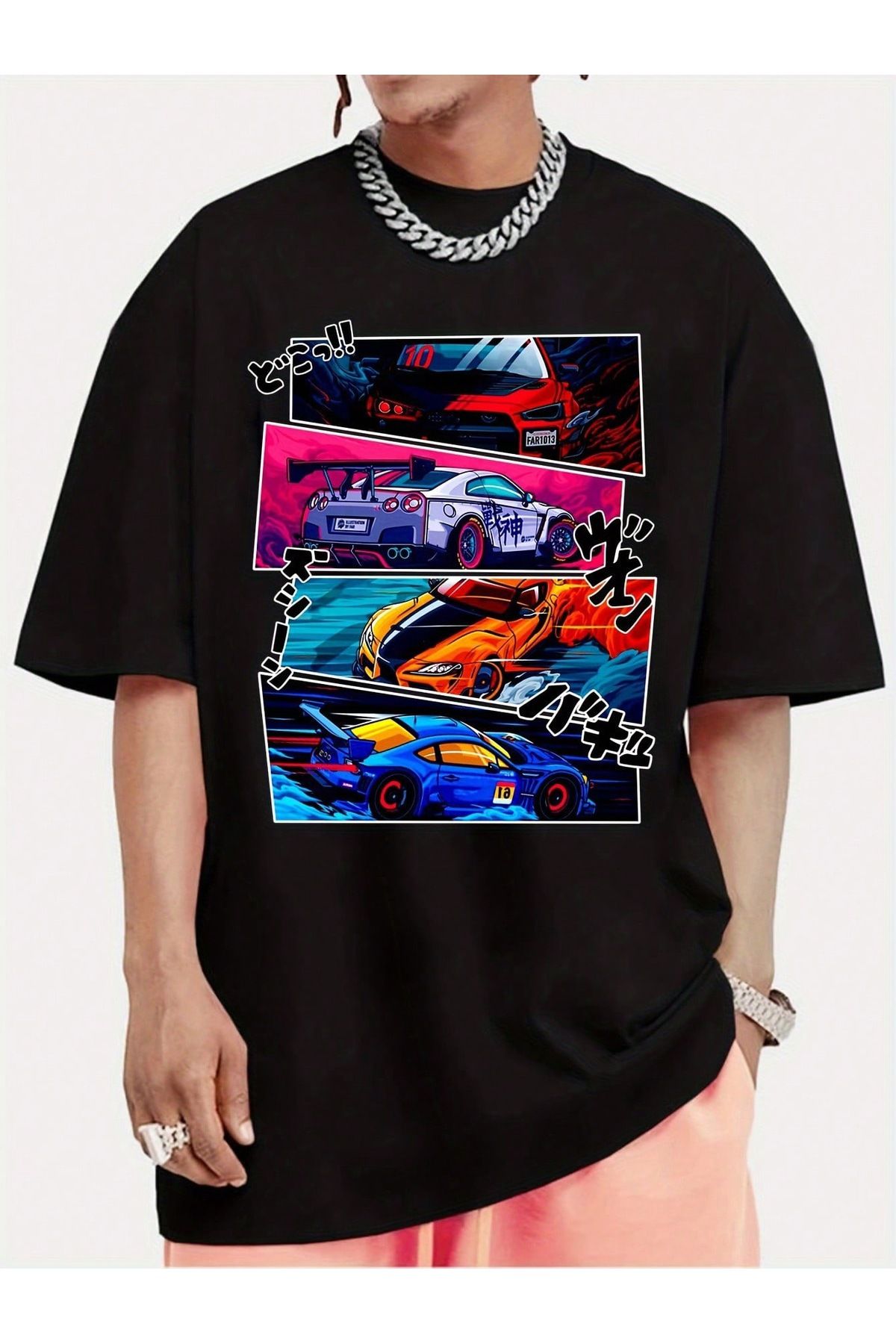 sole stories Oversize Kesim Kısa Kollu Baskılı T-shirt