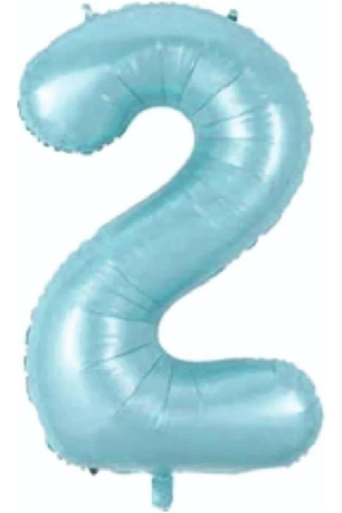 STOREMAX htpshopmx Açık Mavi Renk Rakam Folyo Balon 80 cm str http 1092444
