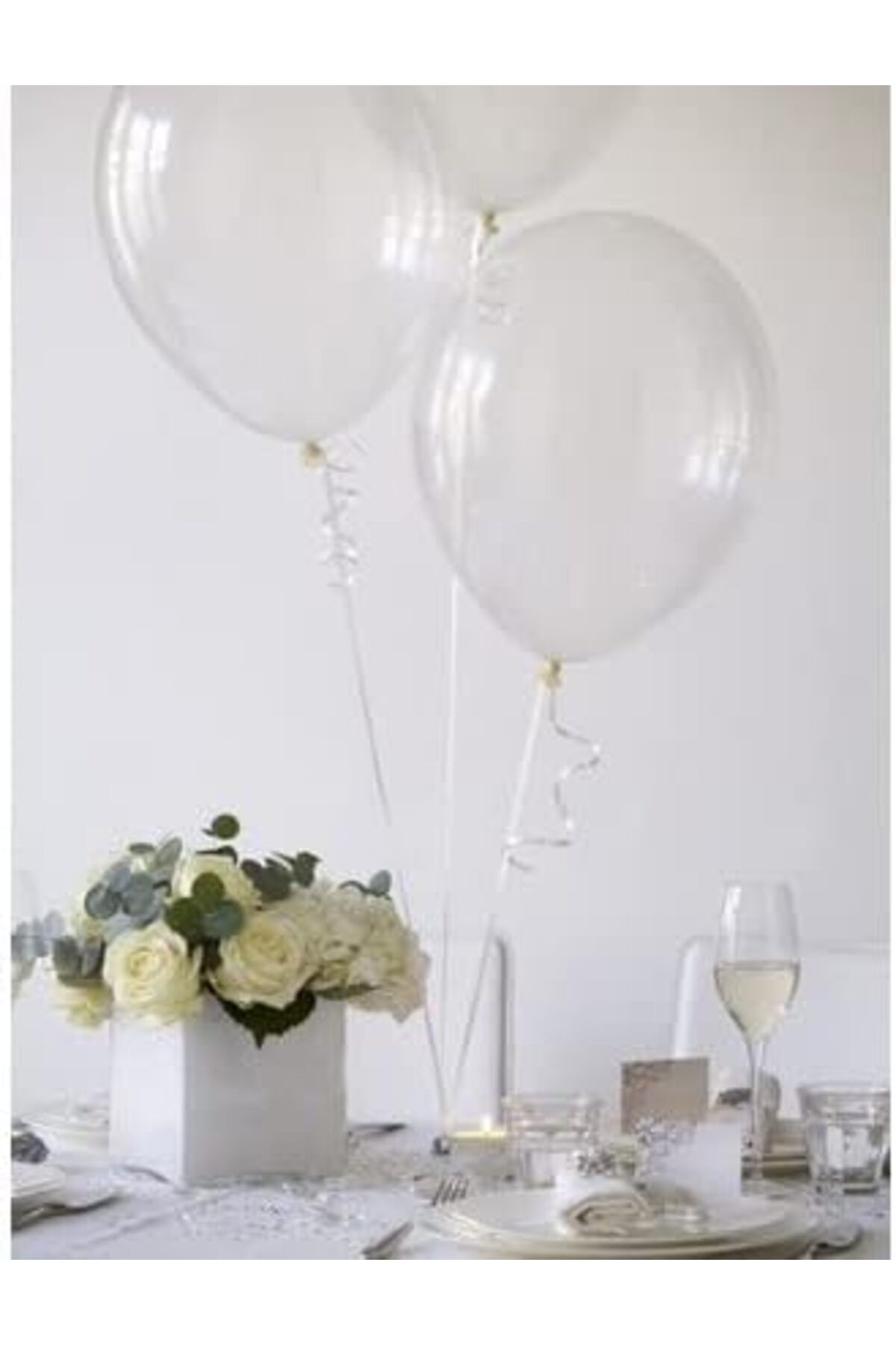STOREMAX htpshopmx Marifetlerim - Düz Şeffaf Balon 12 inch 5 Adet str http 1092444