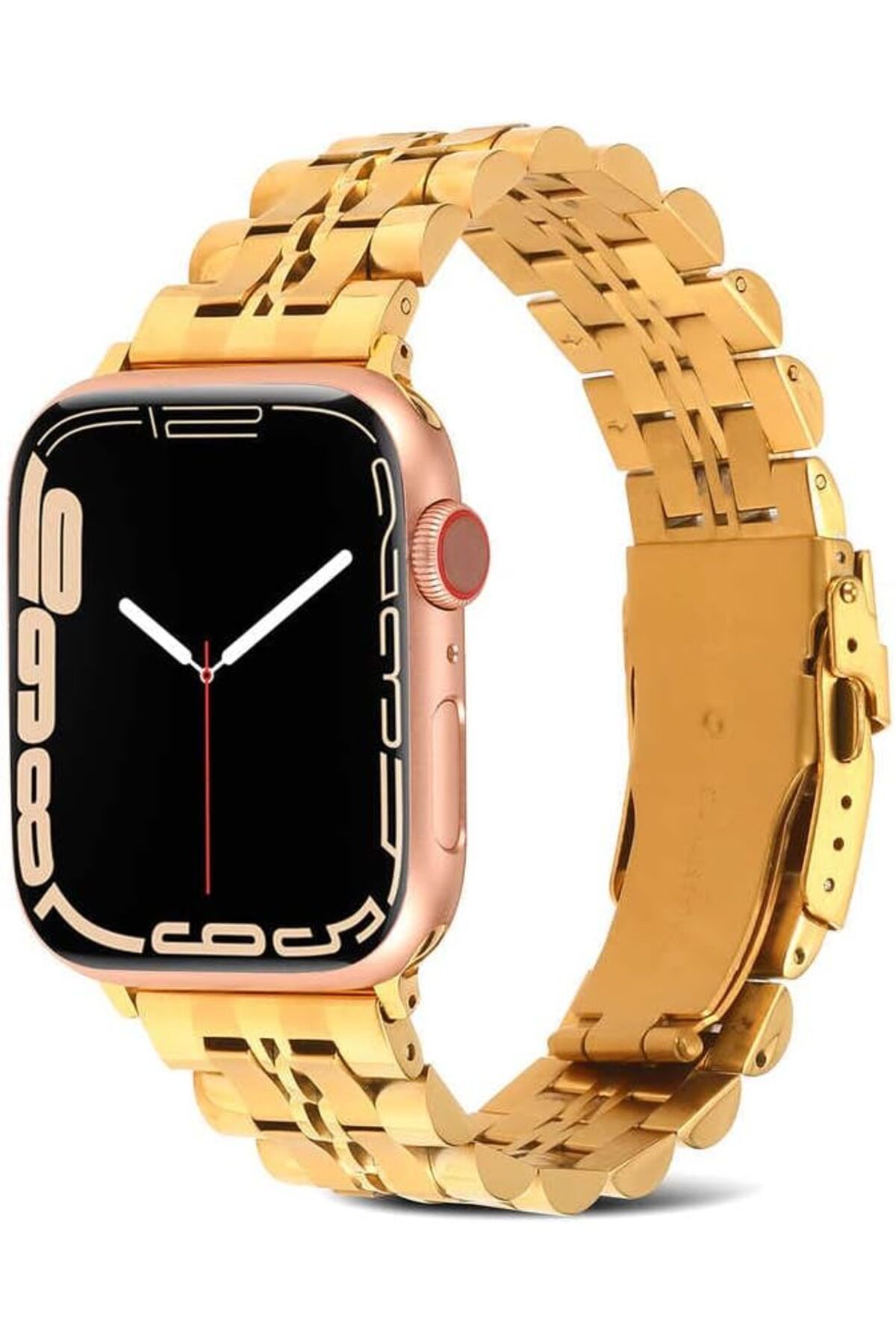 DERİK dsr İle Uyumlu Watch 38mm/40mm KRD-54 Metal Kordon Gold hrn 1122015