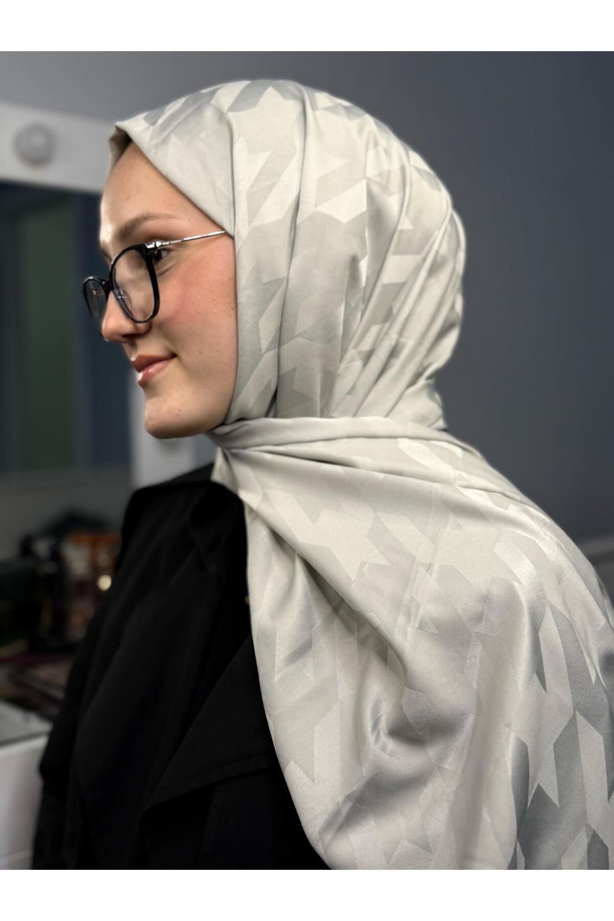 Twentytwo scarf Günlük Şal| Kaz Ayağı Desenli Şal| Desenli Şal| Jakarlı Şal| Desenli Jakarlı Şal| Pamuklu Şal