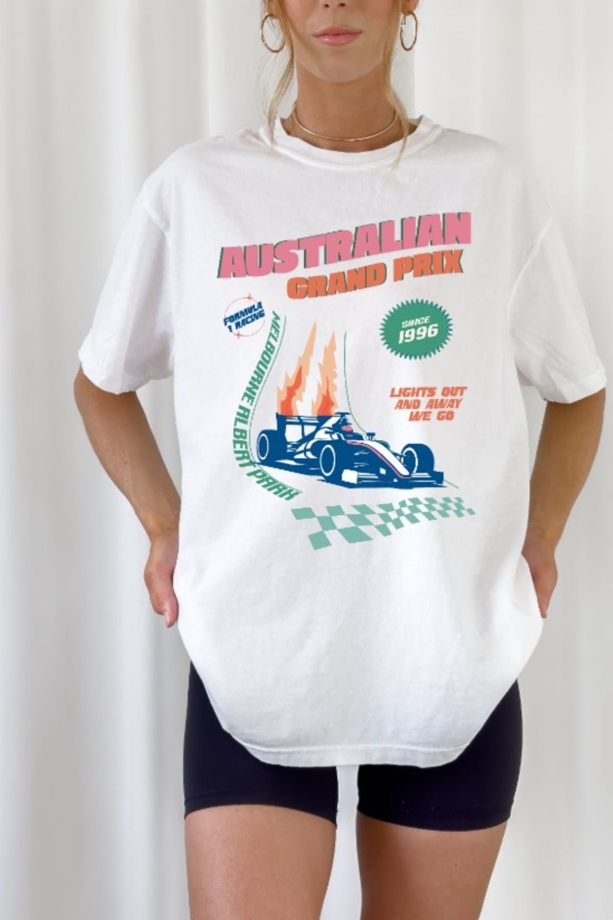 Jose Clothing Oversize Kesim Kısa Kollu Baskılı T-shirt