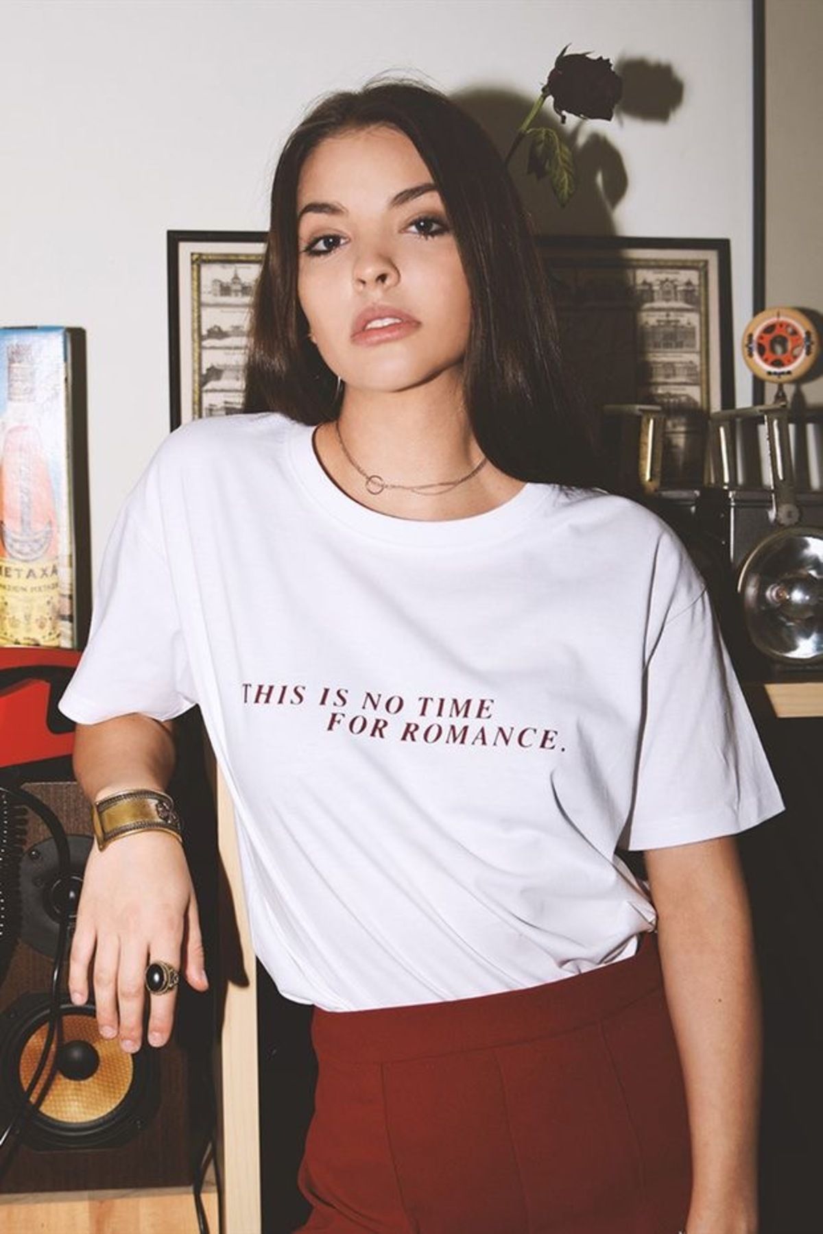 sole stories Oversize Kesim Kısa Kollu Baskılı T-shirt