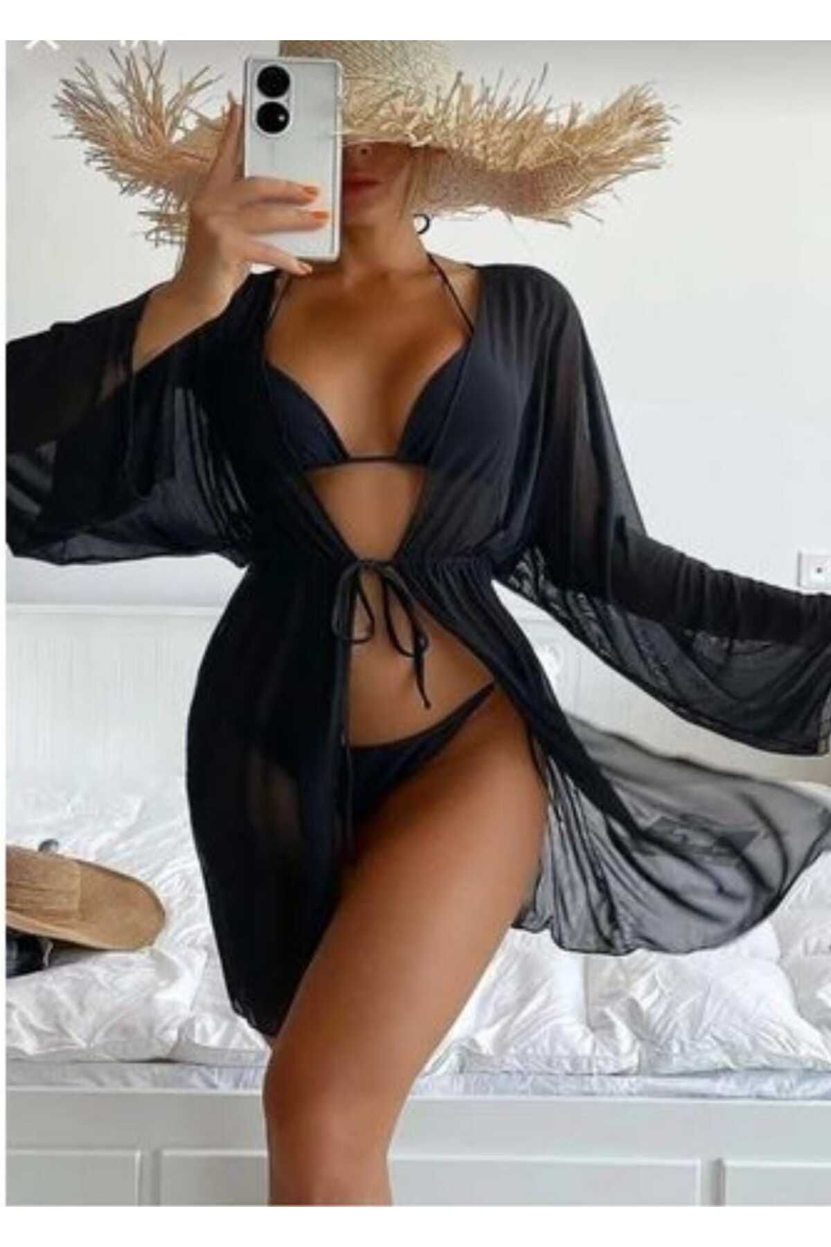 Best Dream Bikini Mayo Ve Günlük Kombine Uygun Tarz Şık Pareo