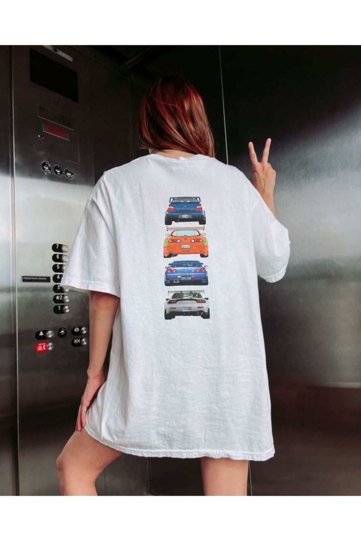 Jose Clothing Oversize Kesim Kısa Kollu Baskılı T-shirt