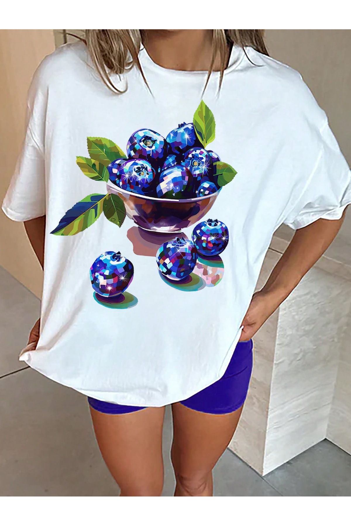 Jose Clothing Oversize Kesim Kısa Kollu Baskılı T-shirt