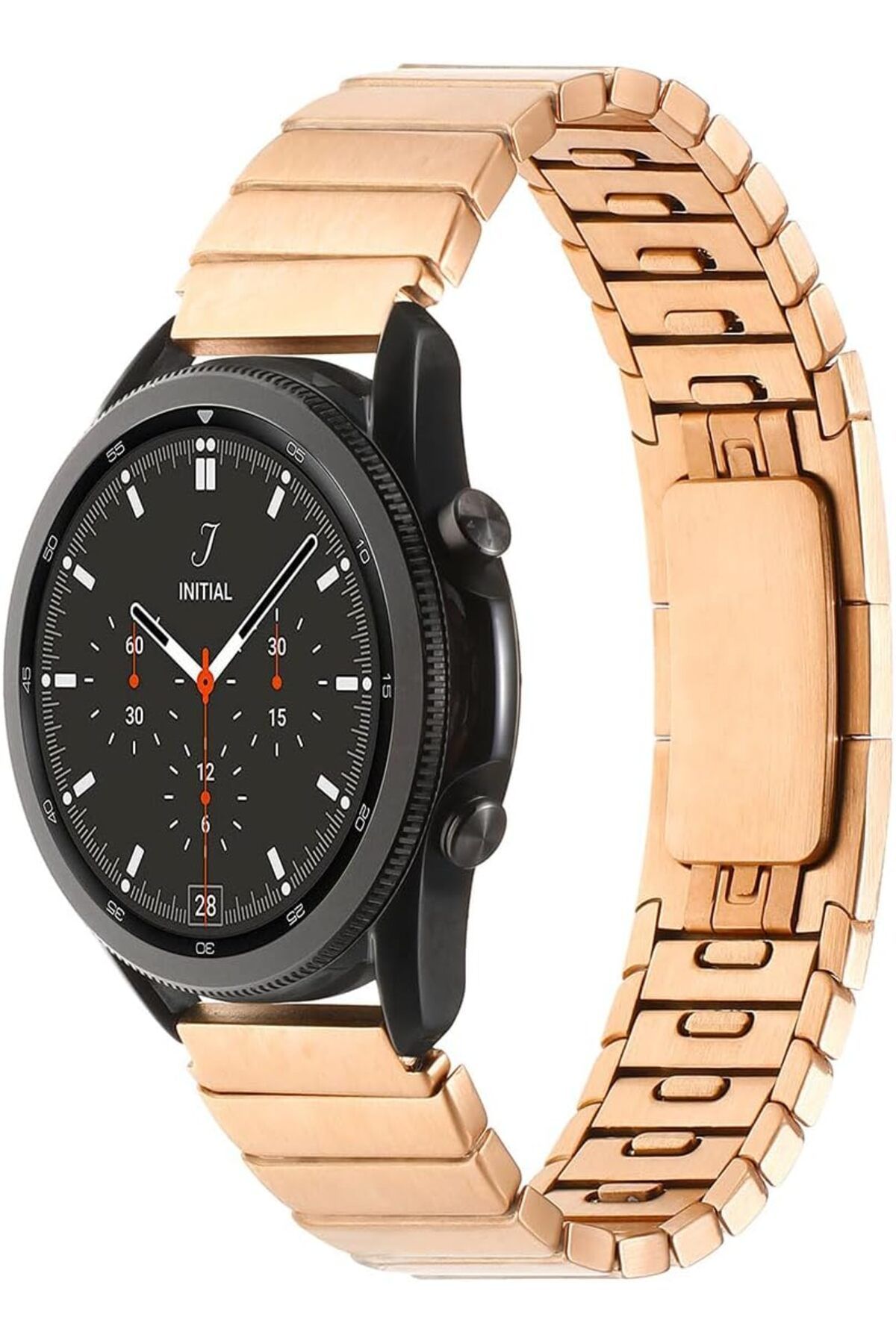 KDROĞLU KDROGLU İle Uyumlu Honor Magic 2 46mm KRD-82 22mm Metal Kordon Rose Gold New Desing 1109836