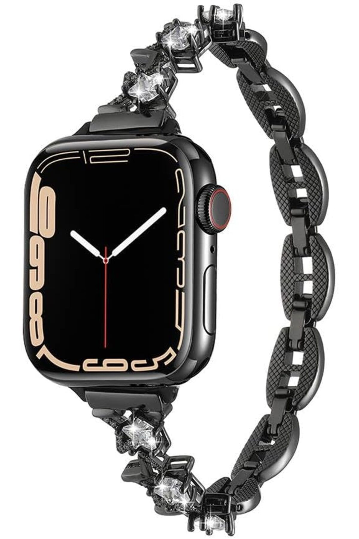 KDROĞLU KDROGLU İle Uyumlu Watch 42mm KRD-104 Metal Kordon Siyah New Desing 1109836