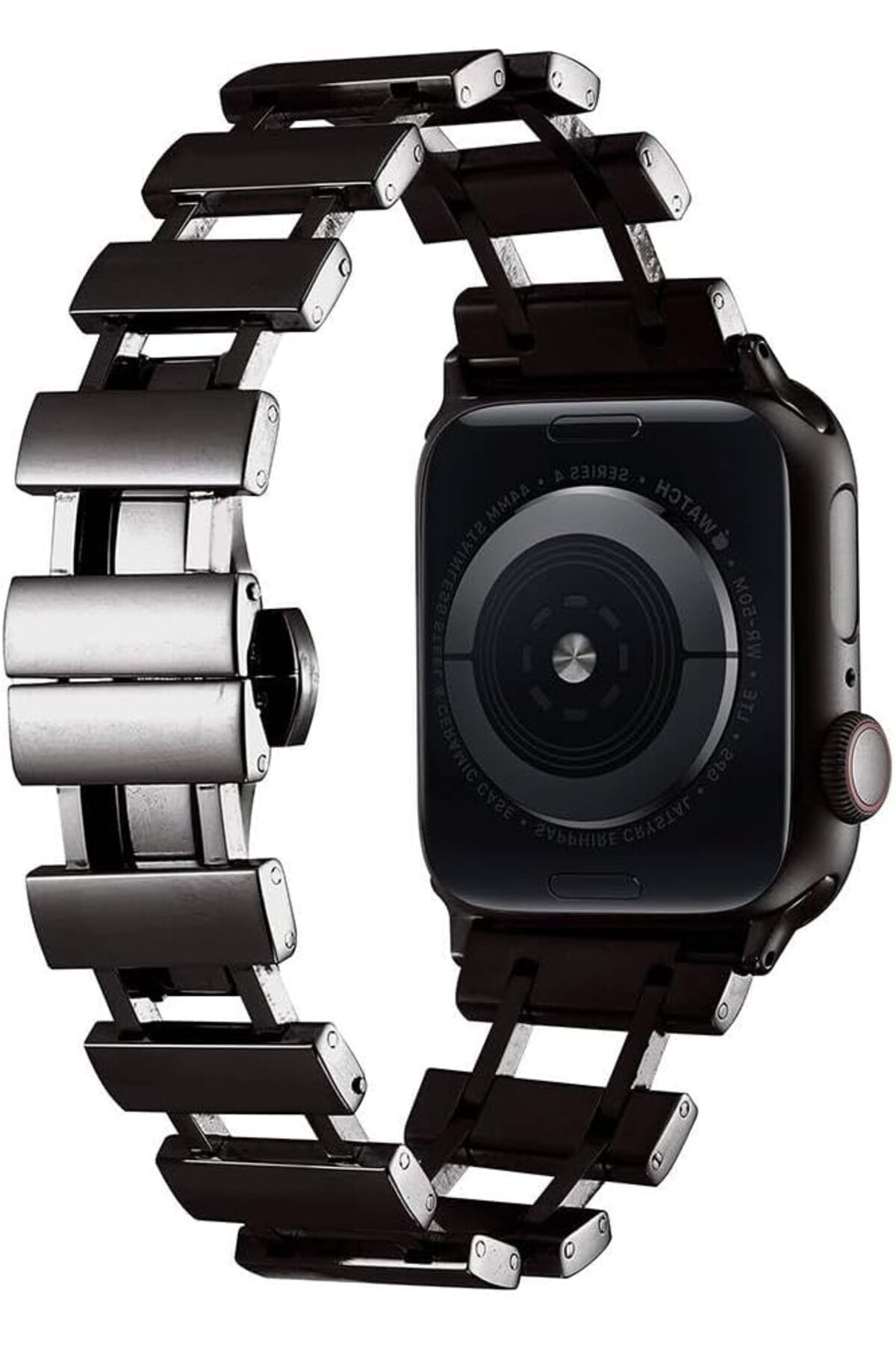DERİK dsr İle Uyumlu Watch 42mm KRD-96 Metal Kordon Siyah hrn 1122015