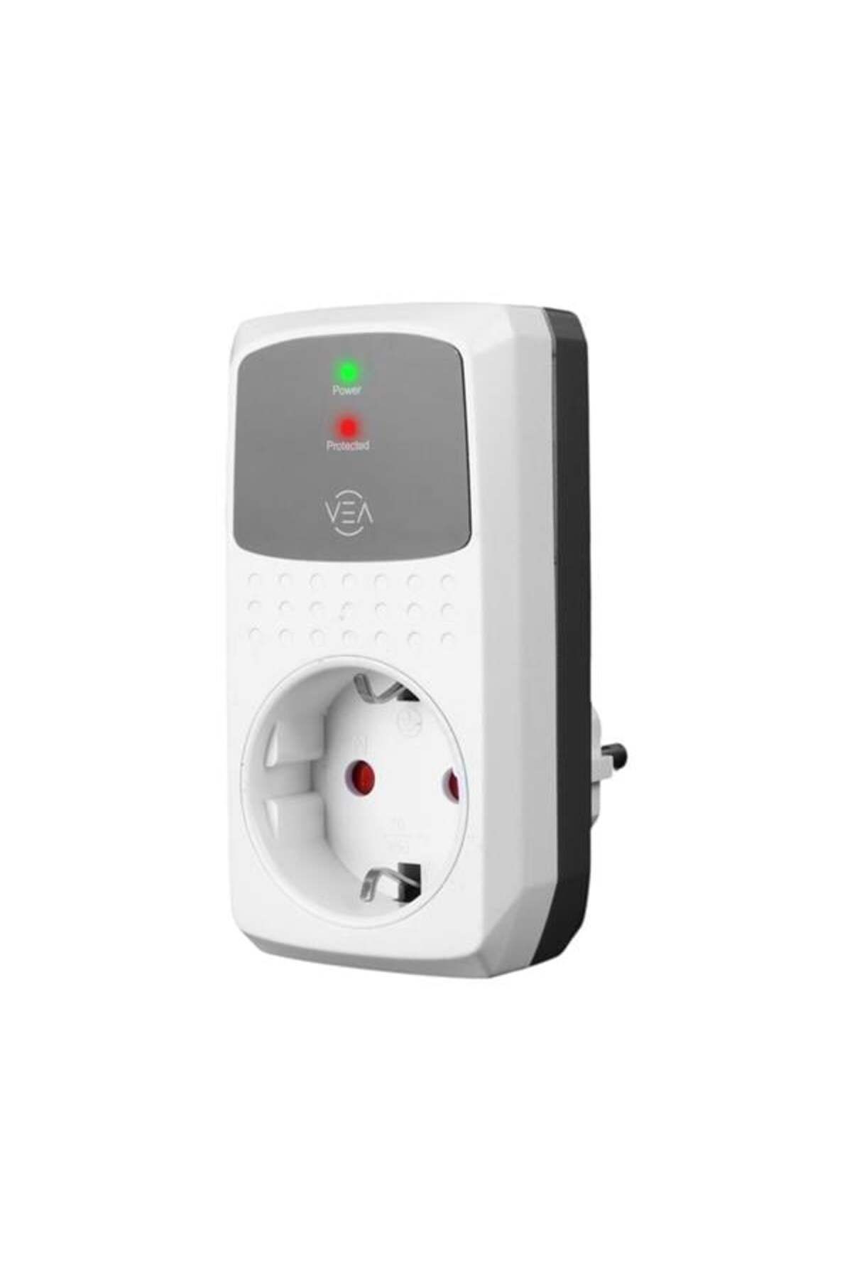 ÖYKÜ VE YİĞİT Vea VE-25532 16A 4000W Tekli Akım Korumalı Priz Aşırı Yüksek Gerilim