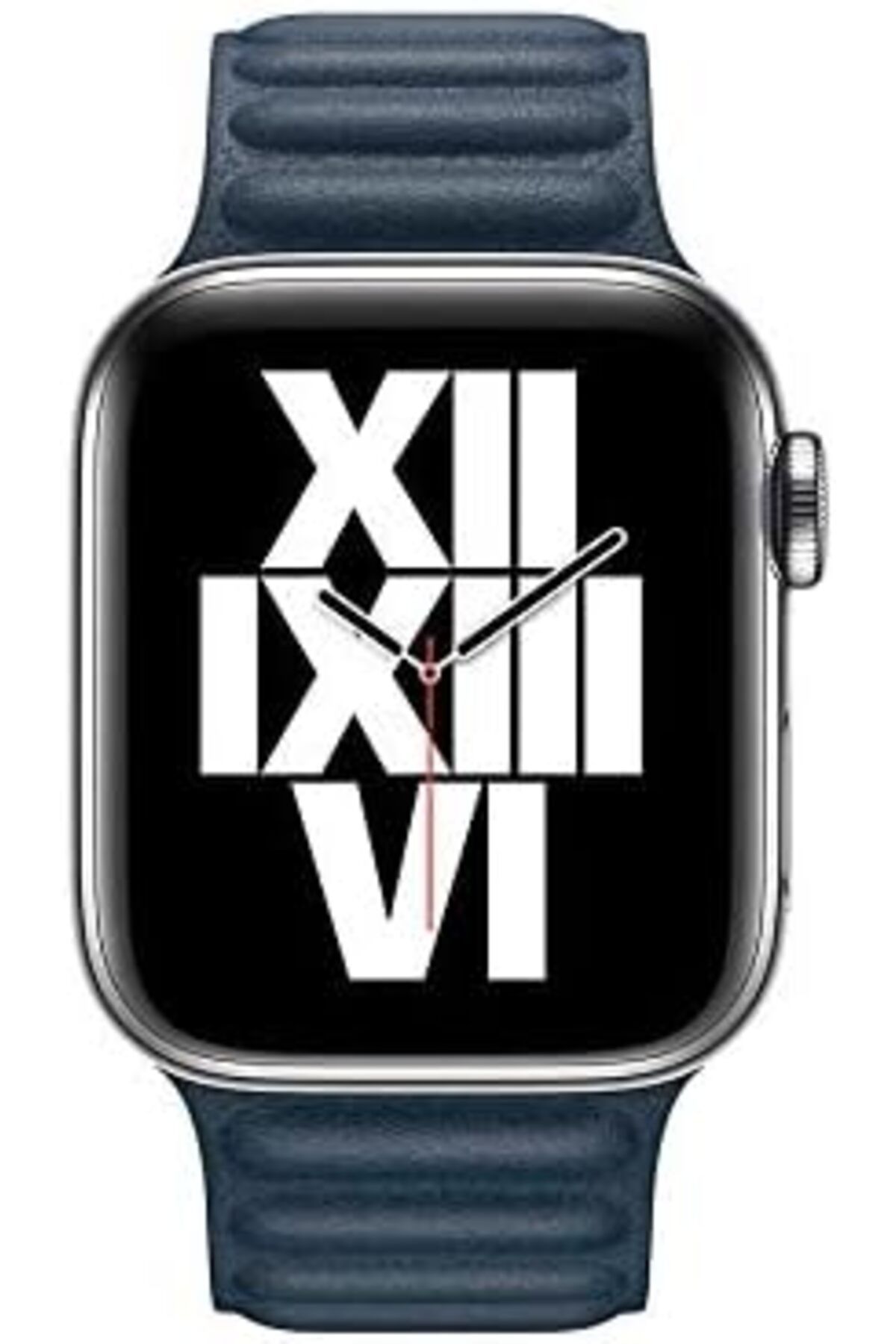 KDROĞLU KDROGLU İle Uyumlu Watch 44mm KRD-34 Deri Kordon Lacivert New Desing 1109836