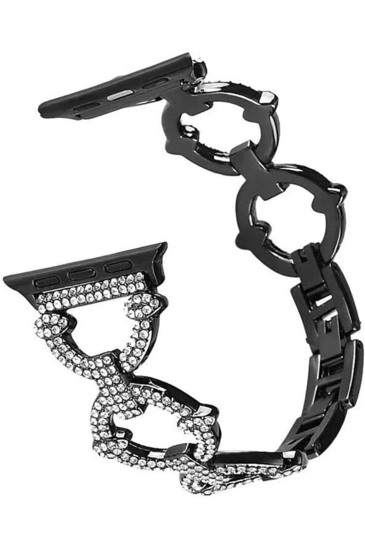 KDROĞLU KDROGLU İle Uyumlu Watch 42mm KRD-57 Metal Kordon Siyah New Desing 1109836