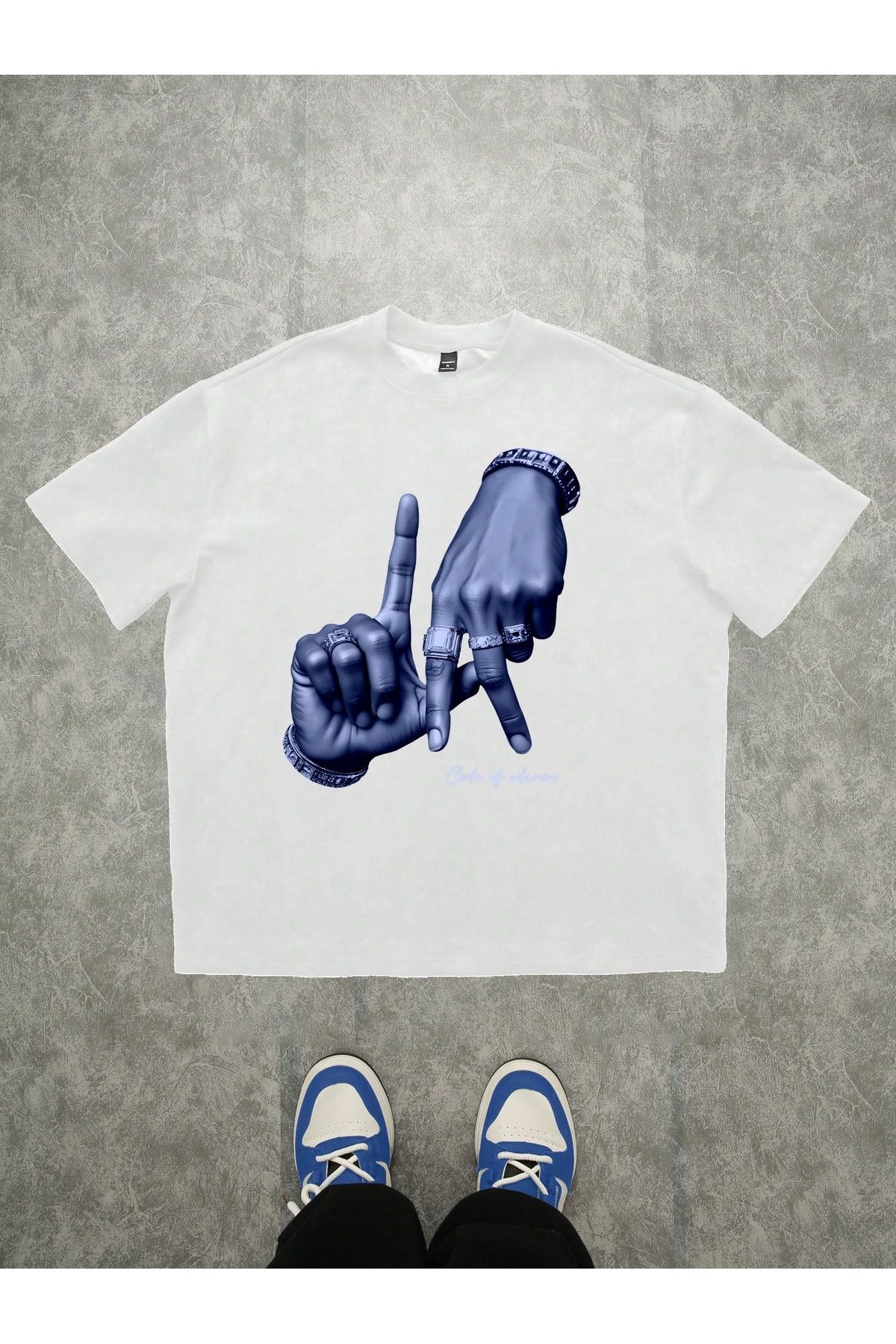 sole stories Oversize Kesim Kısa Kollu Baskılı T-shirt