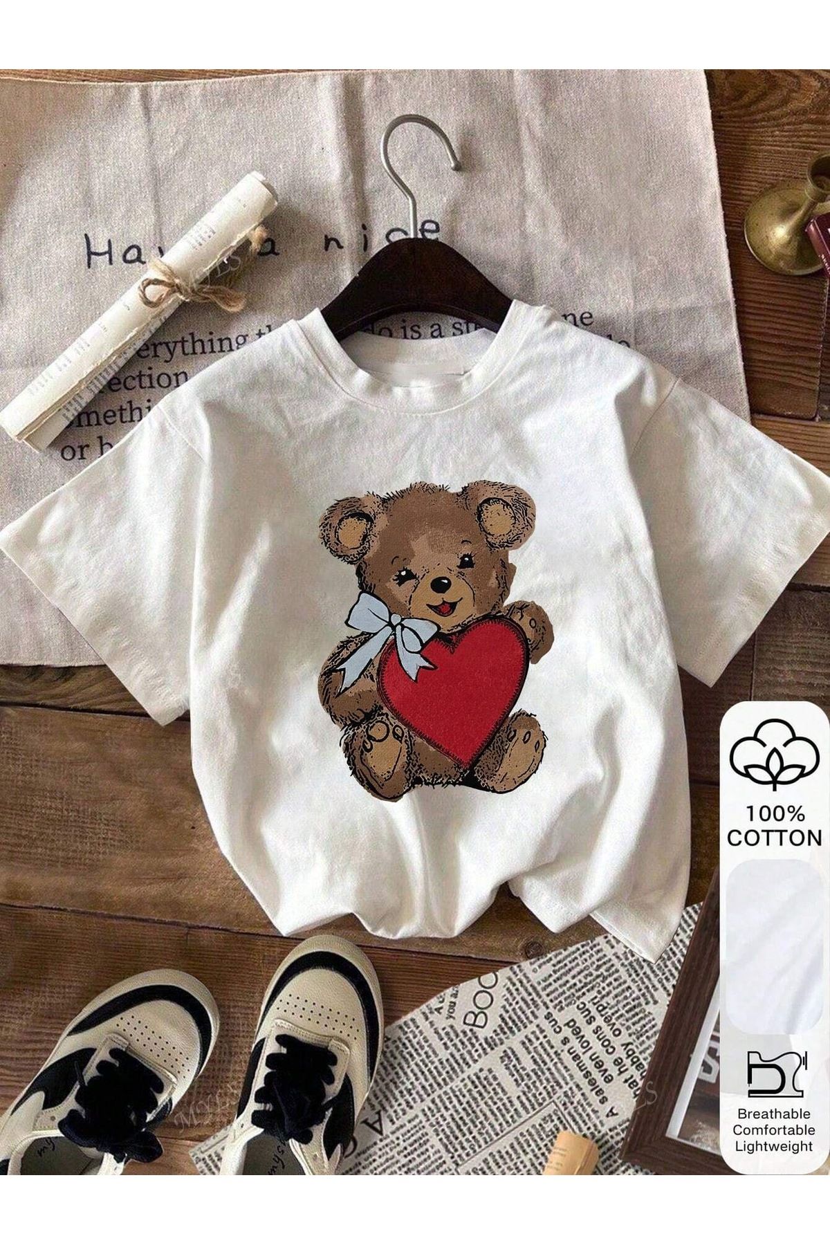 sole stories Oversize Kesim Kısa Kollu Baskılı T-shirt