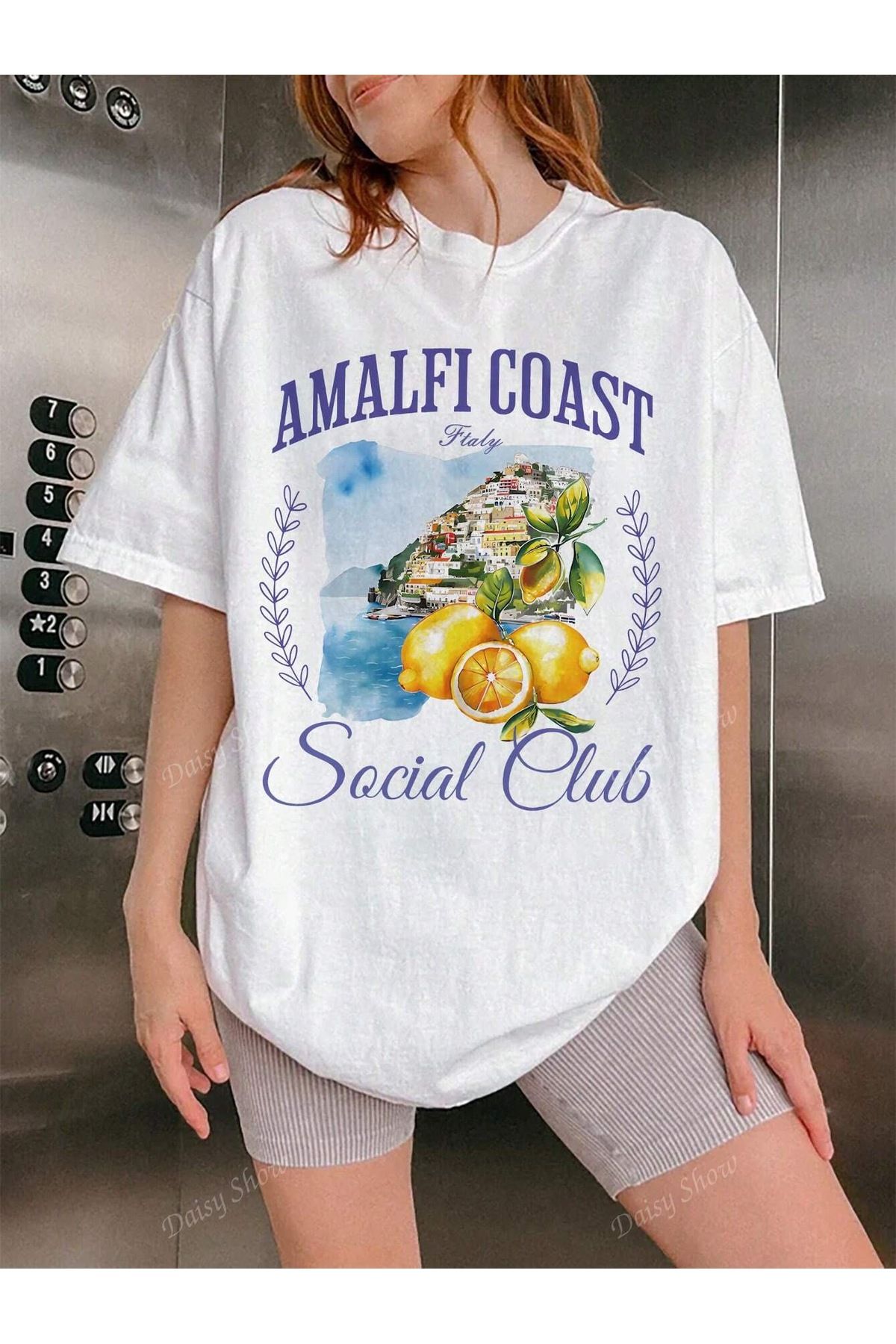 sole stories Oversize Kesim Kısa Kollu Baskılı T-shirt