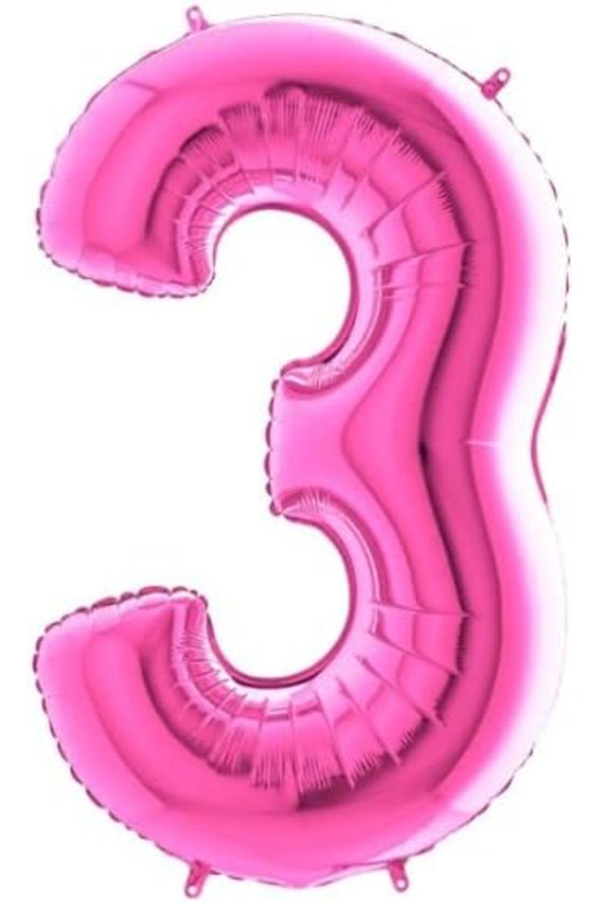 STOREMAX htpshopmx Pembe Folyo Rakam Balon 100 Cm 3 str http 1092444