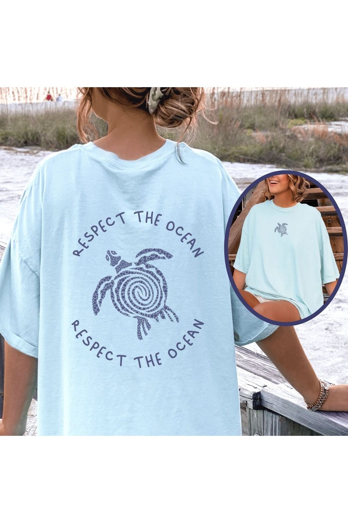 sole stories Oversize Kesim Kısa Kollu Baskılı T-shirt