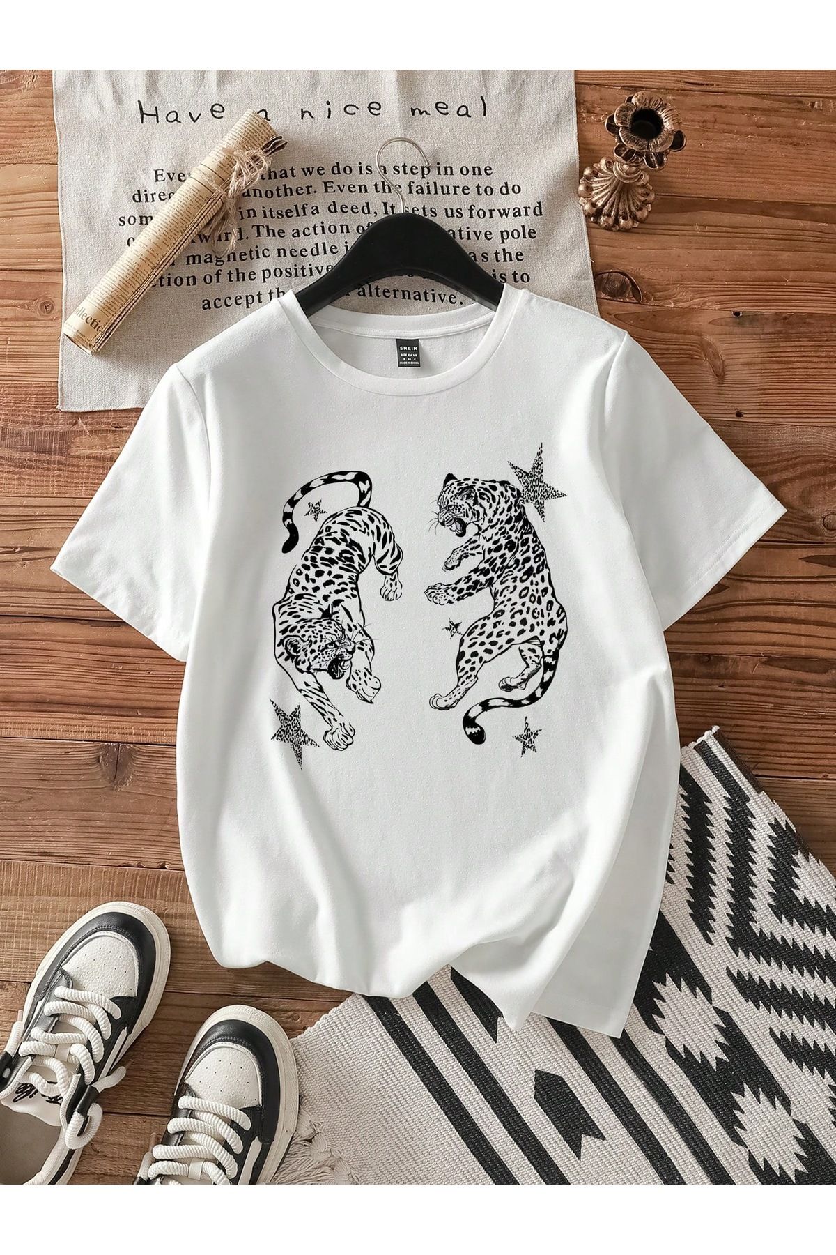 sole stories Oversize Kesim Kısa Kollu Baskılı T-shirt