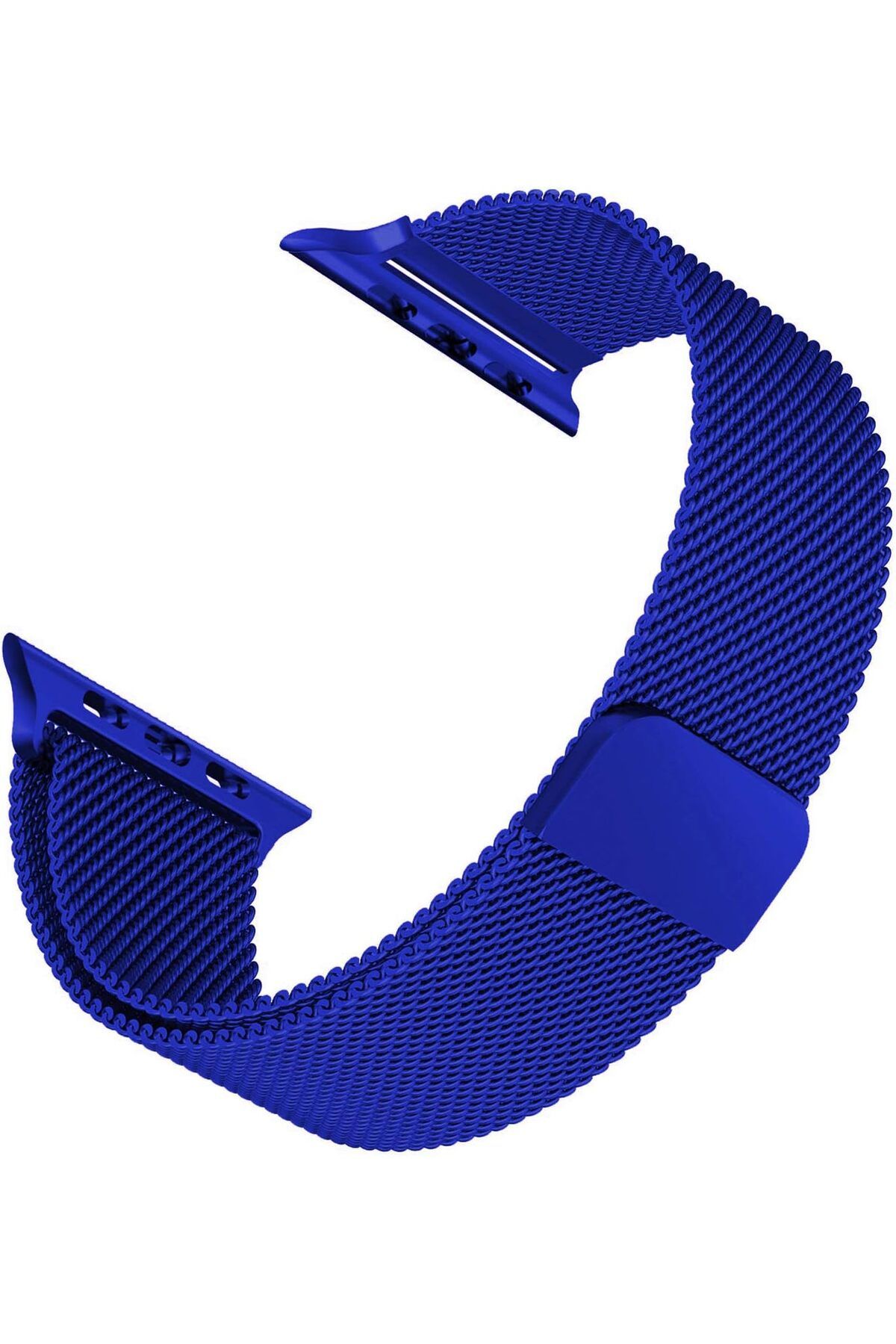KDROĞLU KDROGLU Watch 4 40mm için Kordon Luxe Metal Twist Lacivert New Desing 1109836