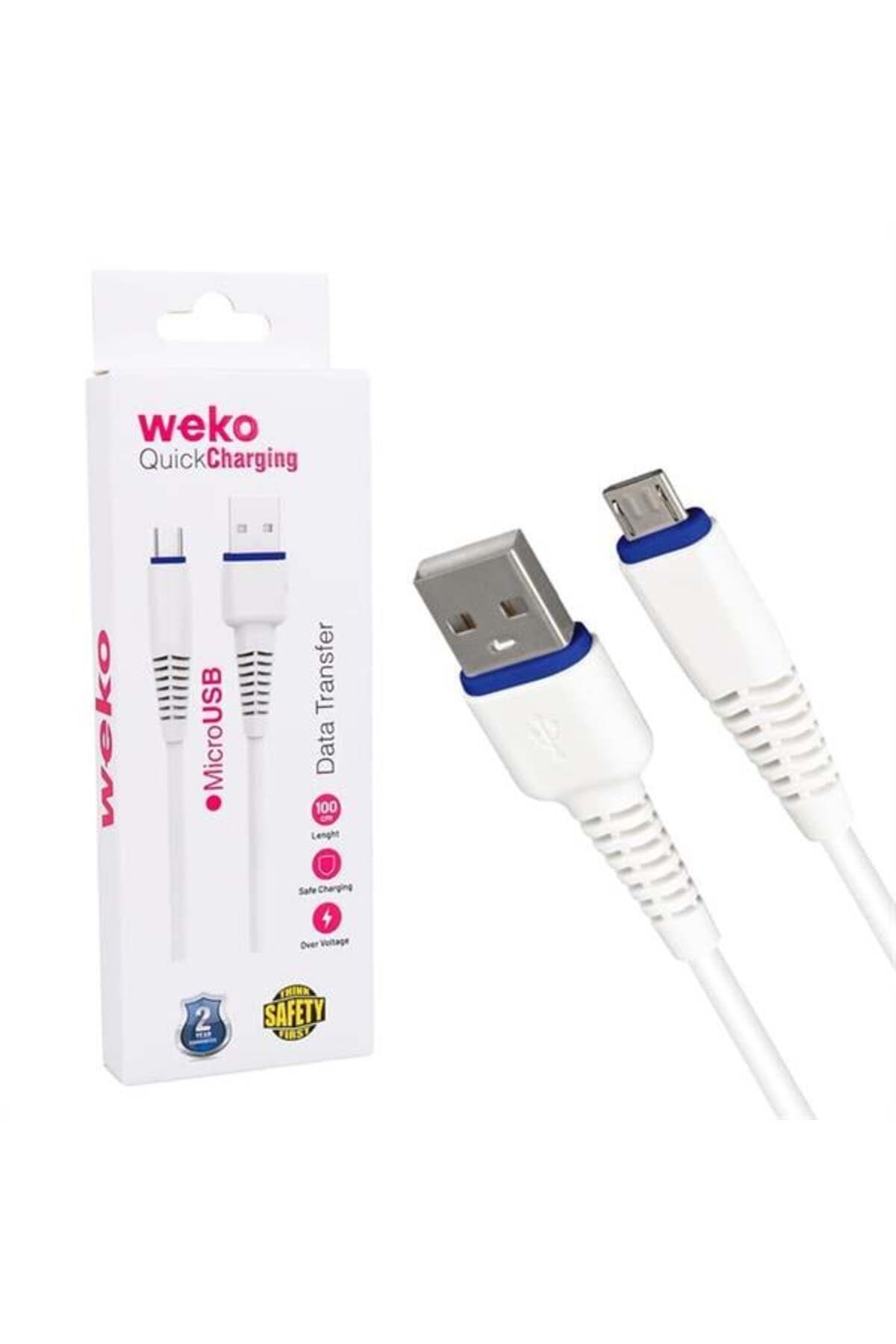 Pazarcan Weko Wk-22020 Usb To Micro Usb Telefon Şarj Kablosu