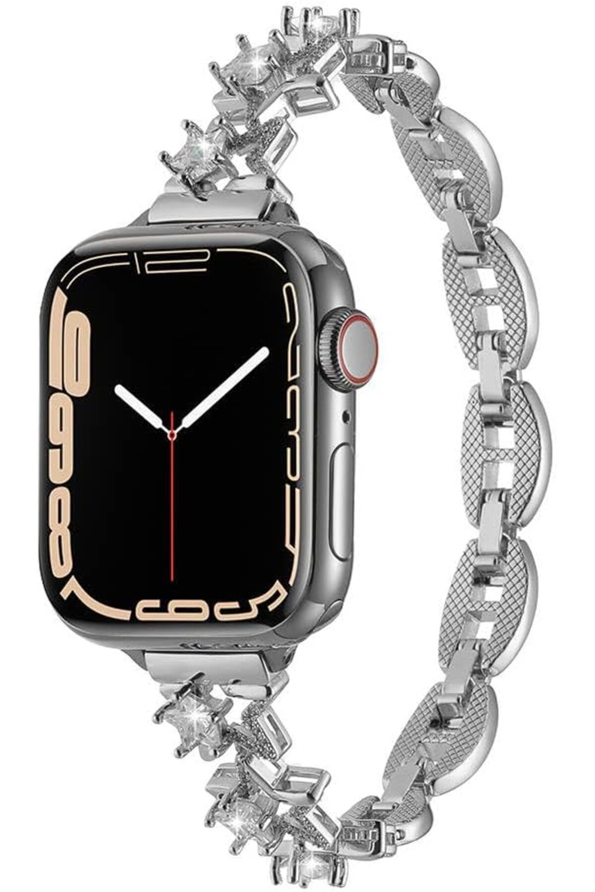 KDROĞLU KDROGLU İle Uyumlu Watch 42mm KRD-104 Metal Kordon Gümüş New Desing 1109836