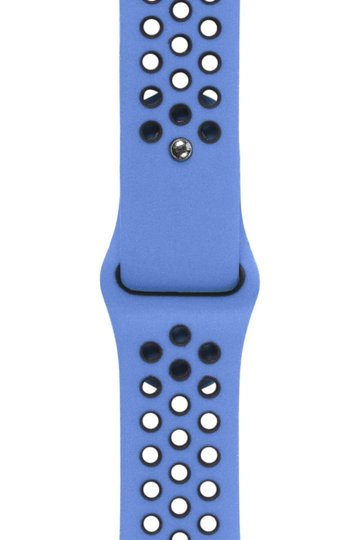 DERİK dsr Watch Silikon Spor Açık Mavi Saat Kordonu, 38,40,41cm hrn 1122015