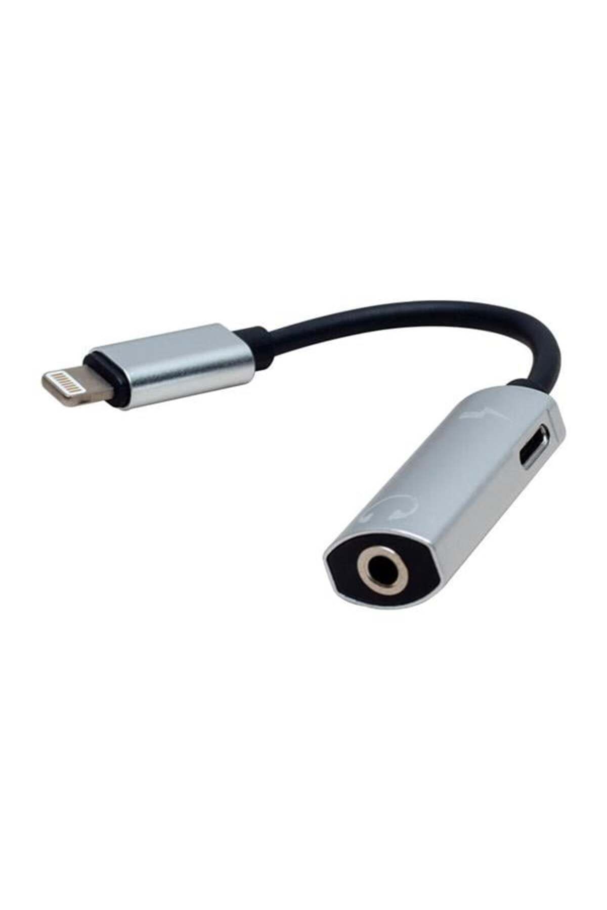 Roses Store Powermaster Pm-3833 Lightning Şarj Ve Kulaklık Çevirici Kablo Adaptör