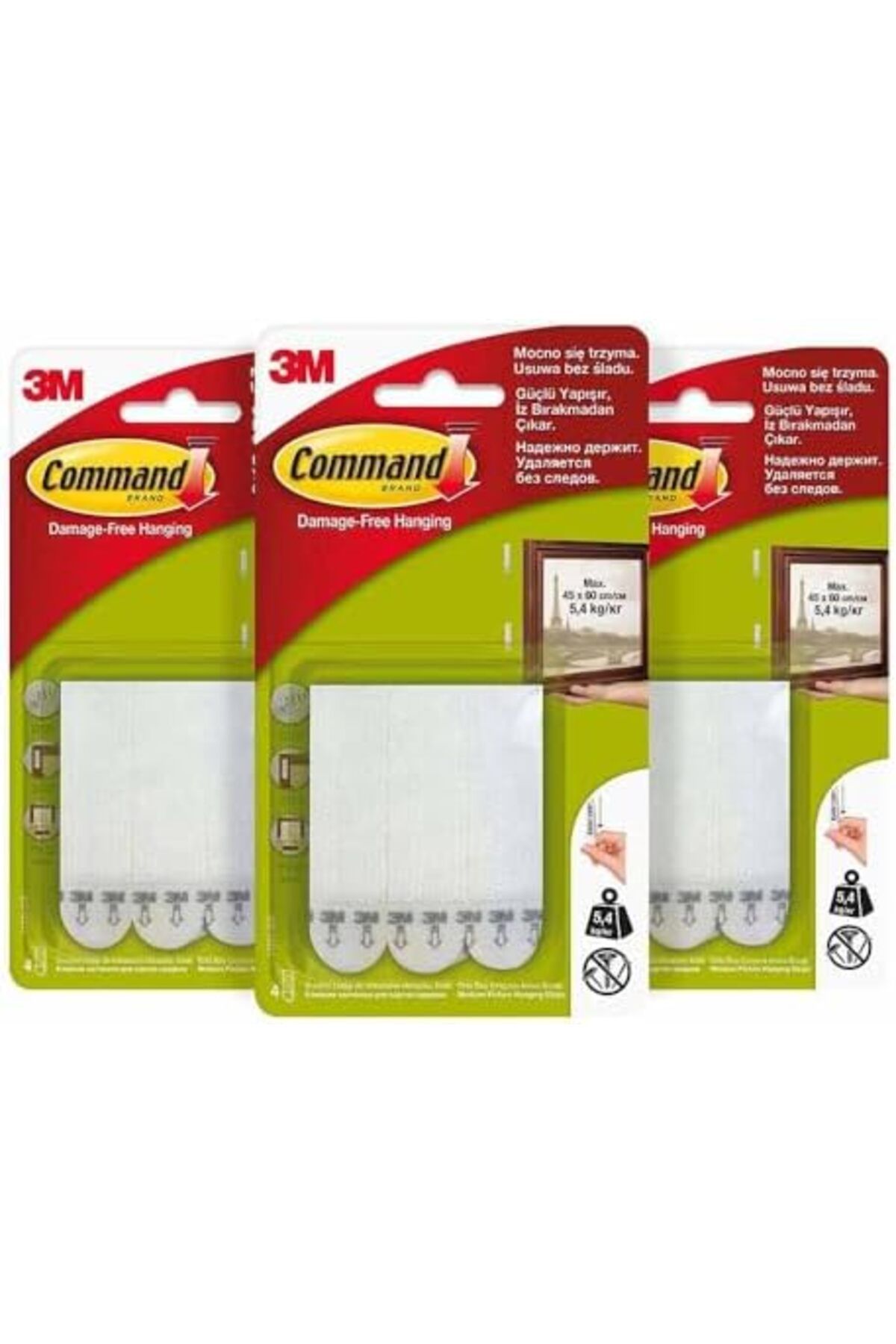 mazıdağı mazzıdağ 17201-4Pk Orta Boy Cırt Cırt Bant, 3X new store 1133631