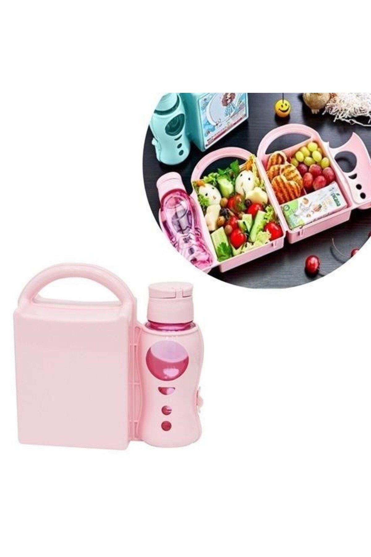 Allproduct ® Kendiliğinden Suluklu Pratik Beslenme Çantası